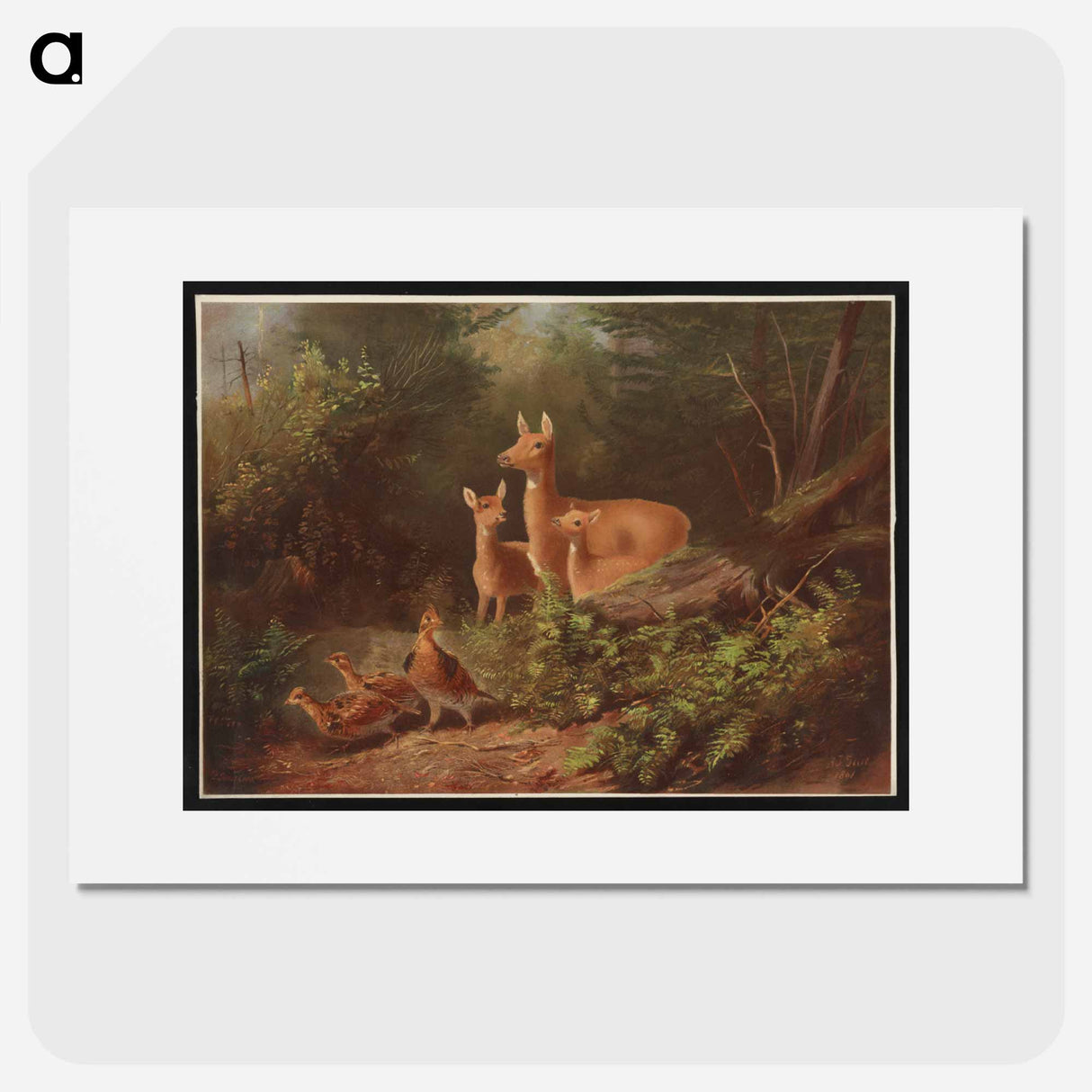 Alarm - アーサー フィッツウィリアム テイト Poster.