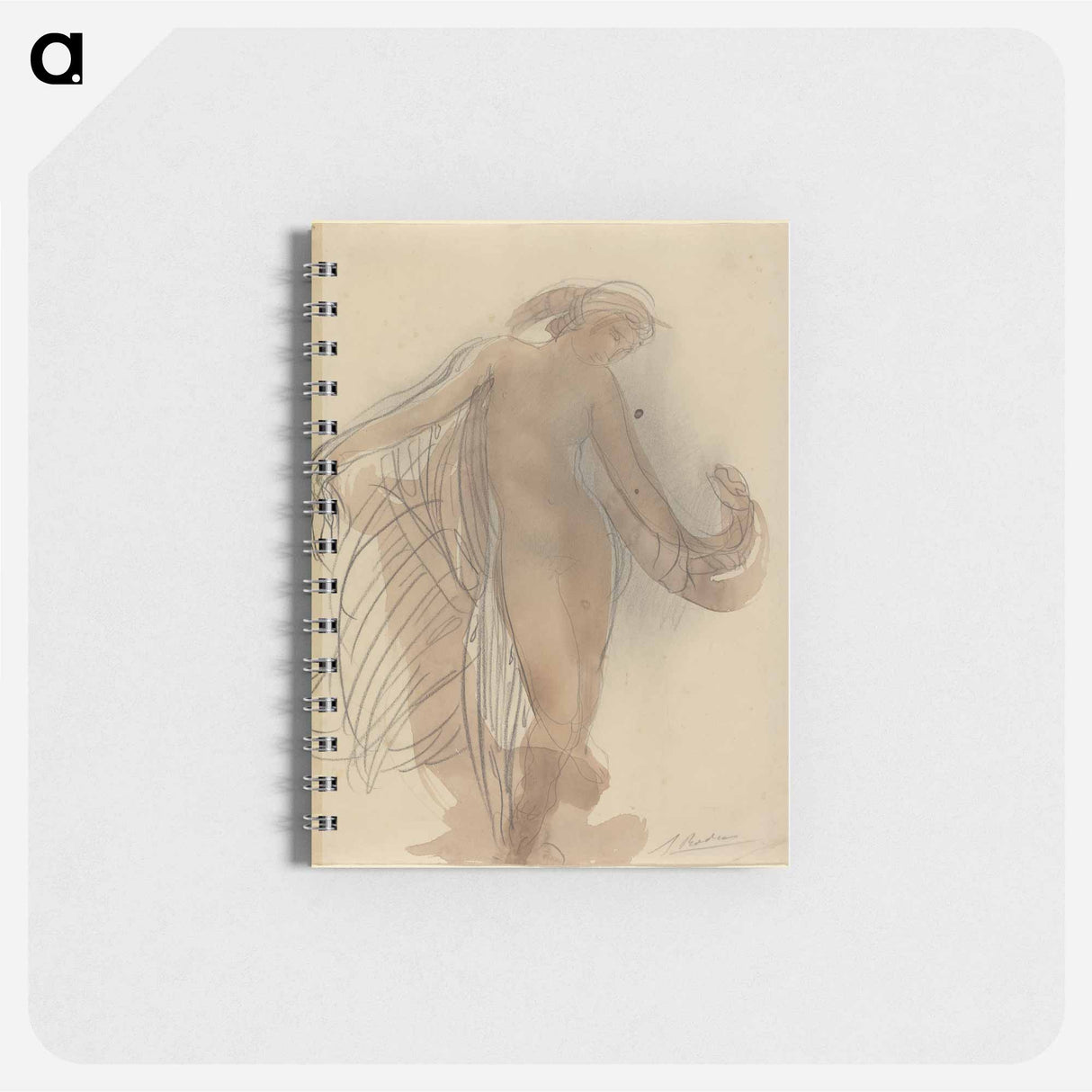 Figure Facing Forward - オーギュスト ロダン Memo.