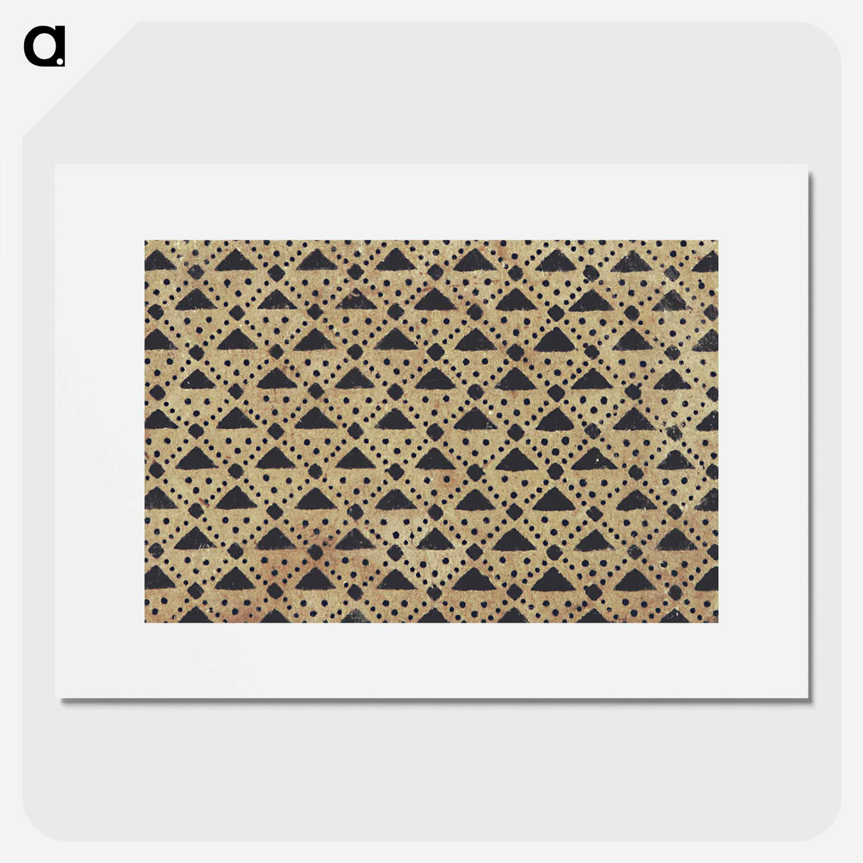 アートポスター-Triangular Pattern Composition
- 大英図書館 Poster.