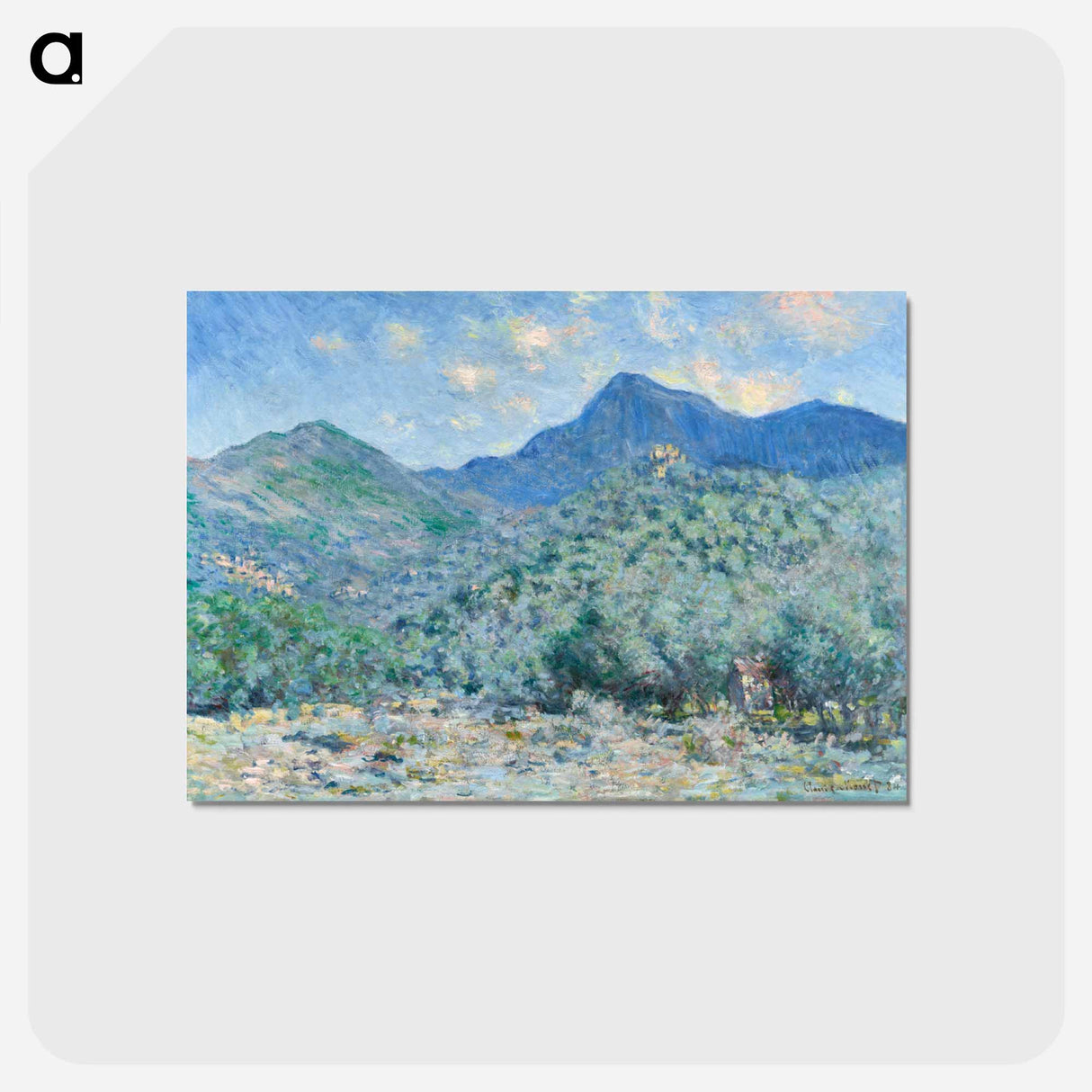 アートポストカード-Valle Buona, Near Bordighera
- ダラス美術館 Postcard.