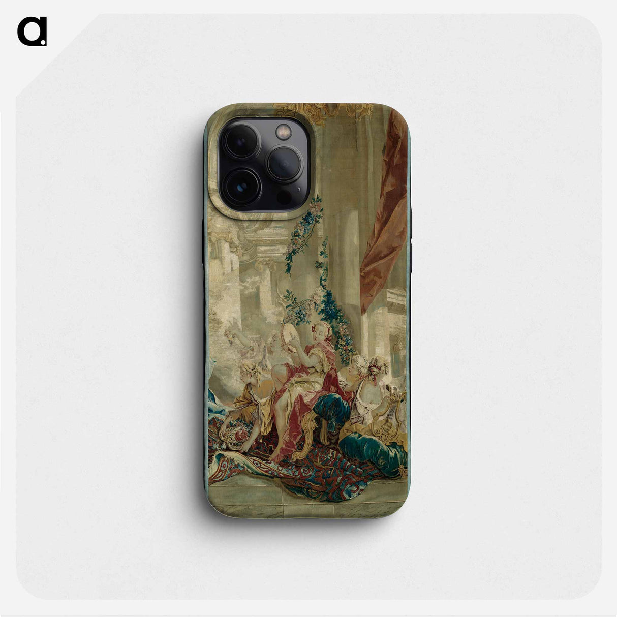 Psyche's Entrance into Cupid's Palace from the Story of Psyche - フランソワ ブーシェ Phone Case.