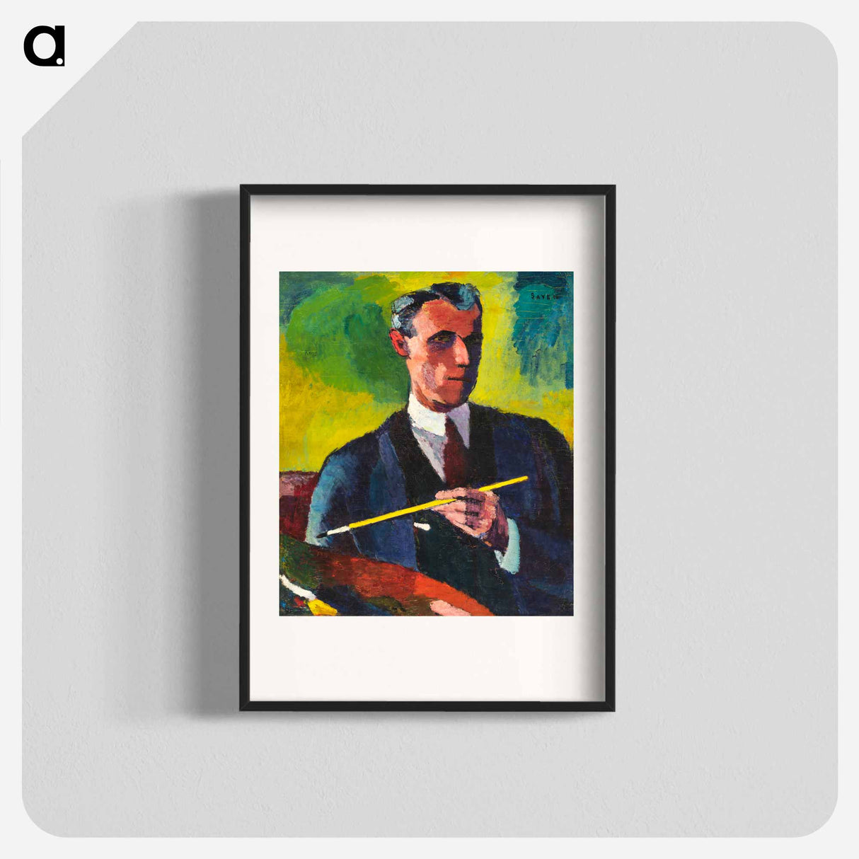 Self-Portrait - ヘンリー ライマン サイエン Poster.