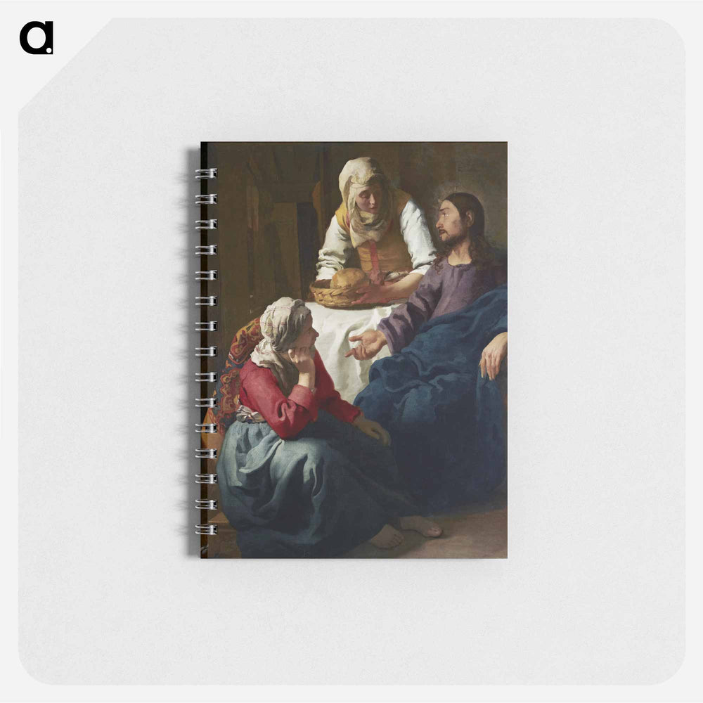 Christ in the House of Martha and Mary - ヨハネス フェルメール Memo.