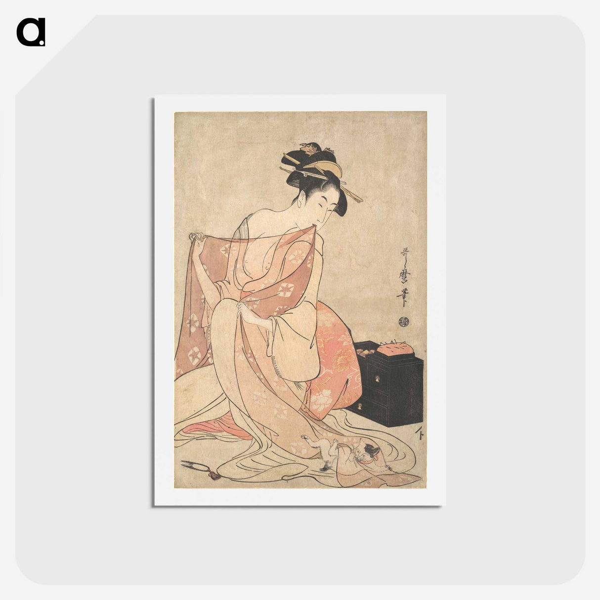1-23_Kitagawa-Utamaro_hagaki