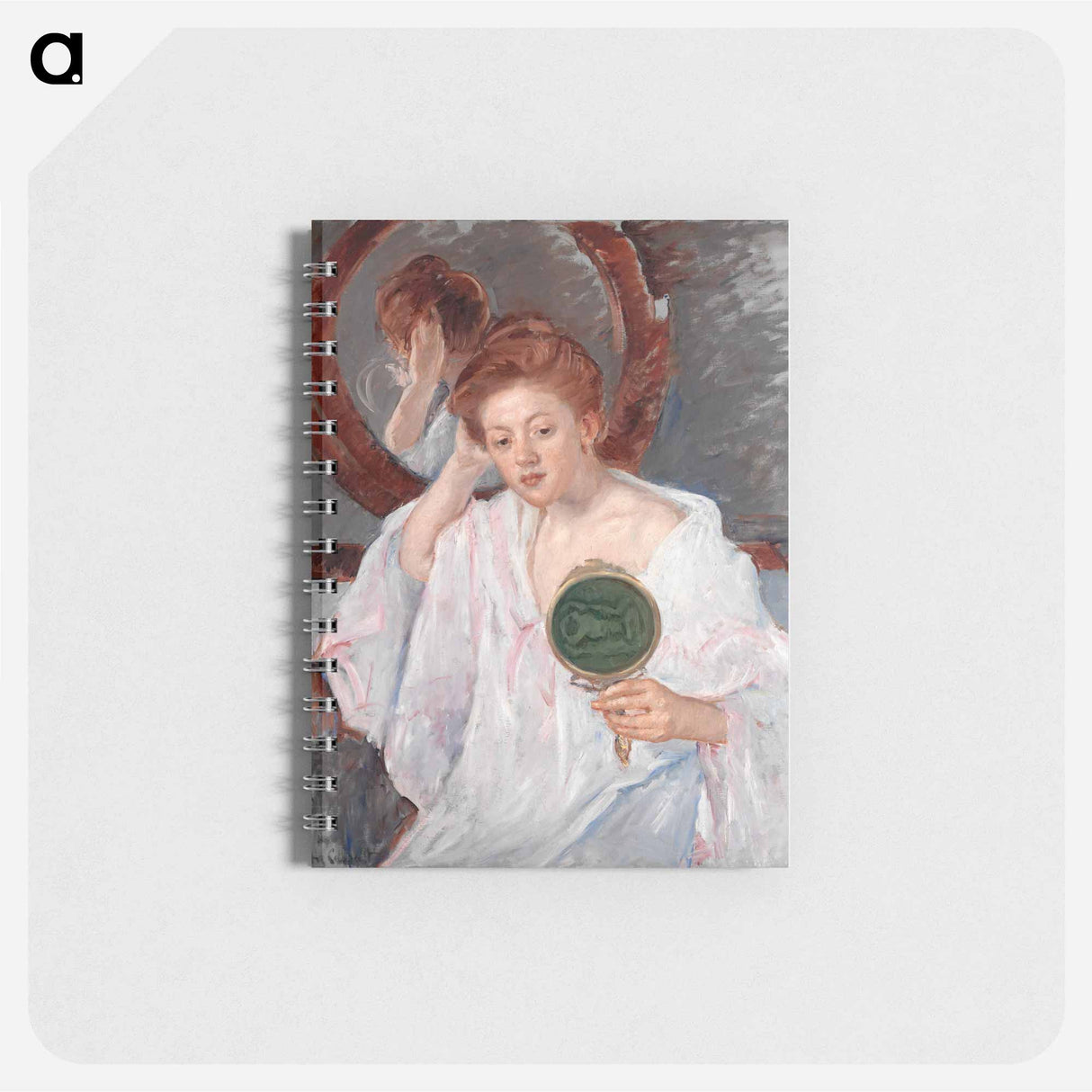 Denise at Her Dressing Table - メアリー カサット Memo.