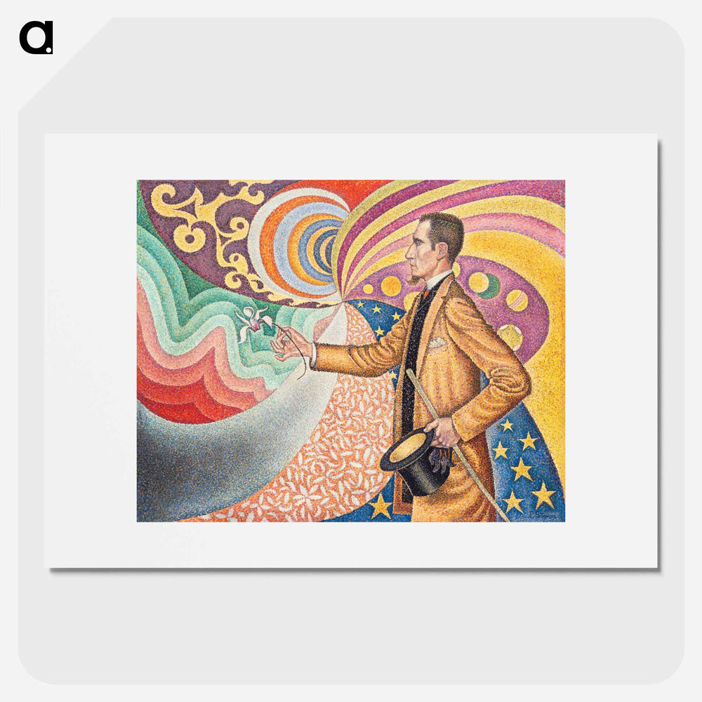 Portrait of Felix Feneon - Paul Signac Poster.