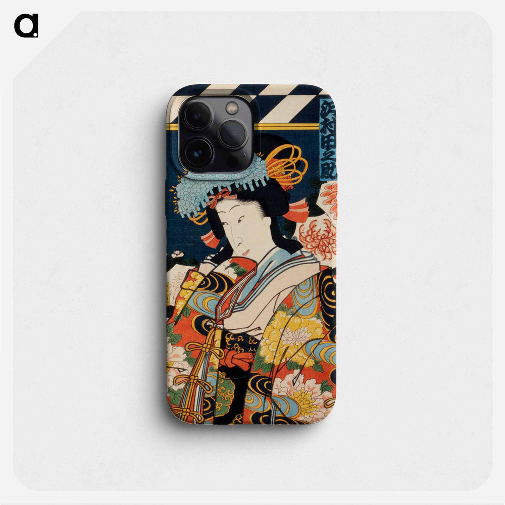 Portraits of Actor - Kunichika Toyohara Phone Case.