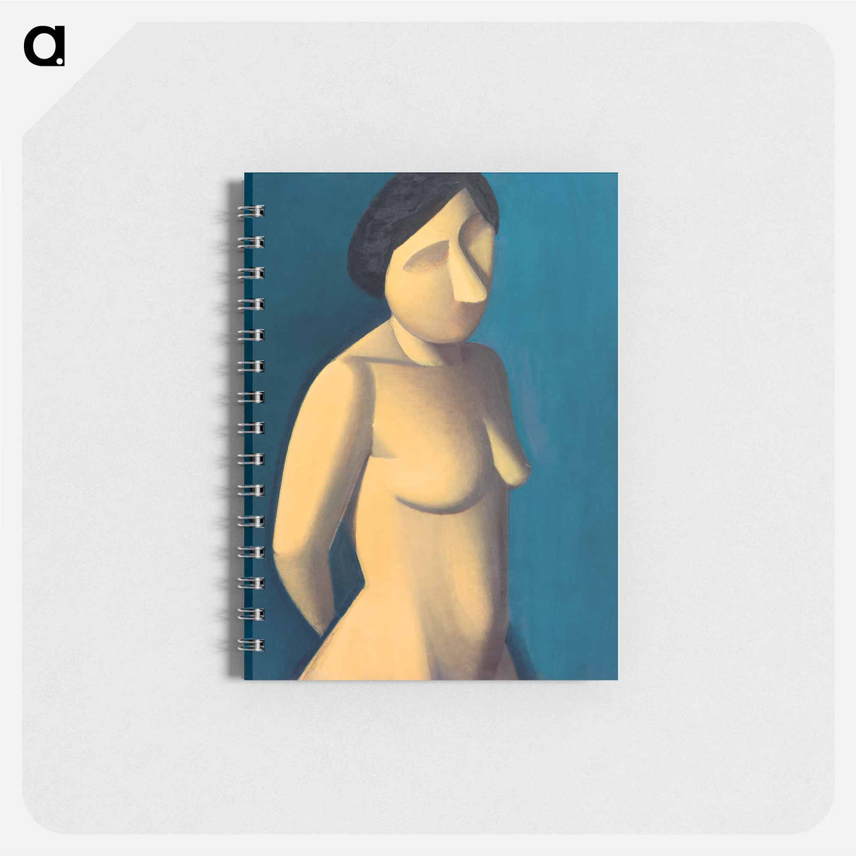 Female model vintage illustration by Vilhelm Lundstrom - ヴィルヘルム ルンドストローム Memo.