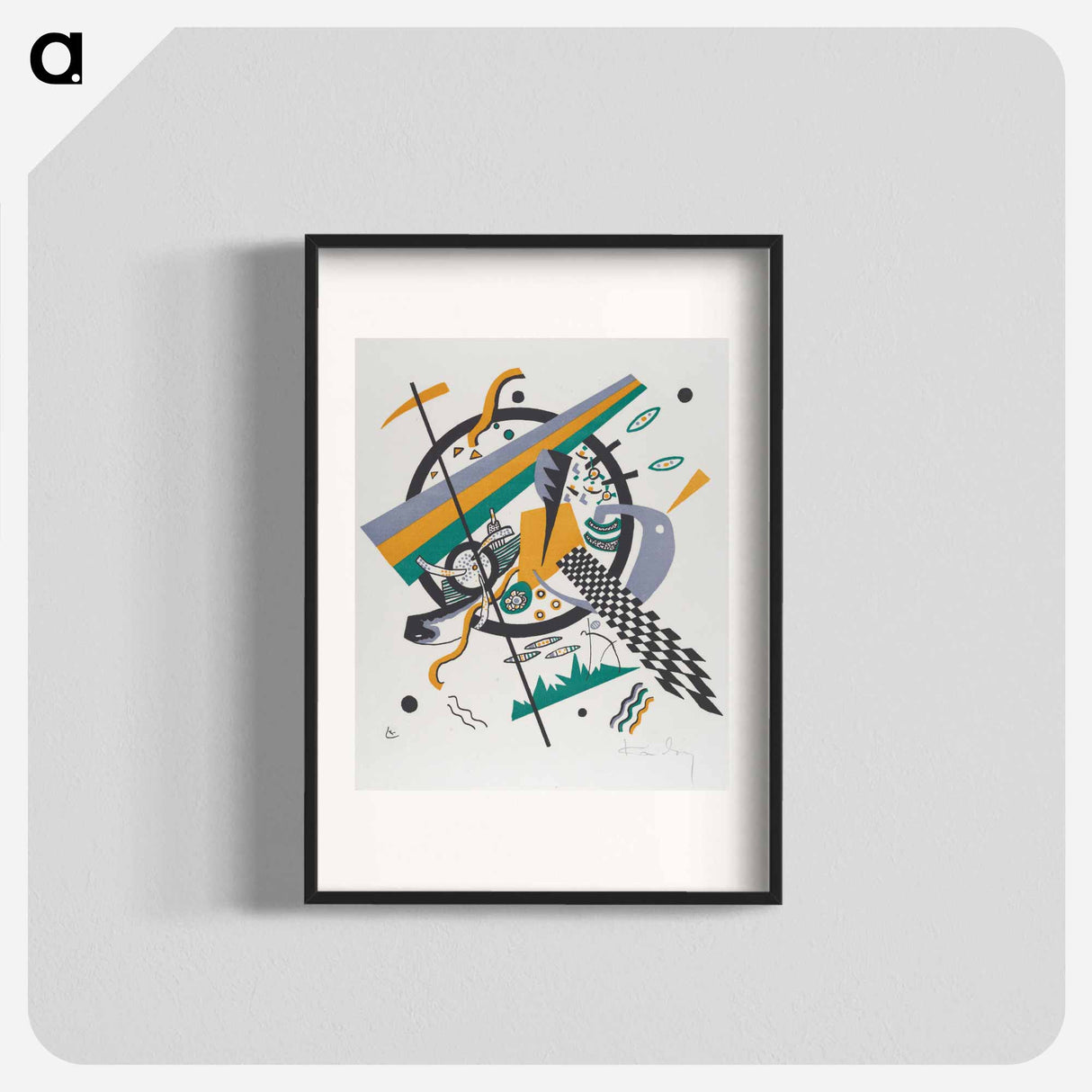 Kleine Welten IV - ワシリー カンディンスキー Poster.