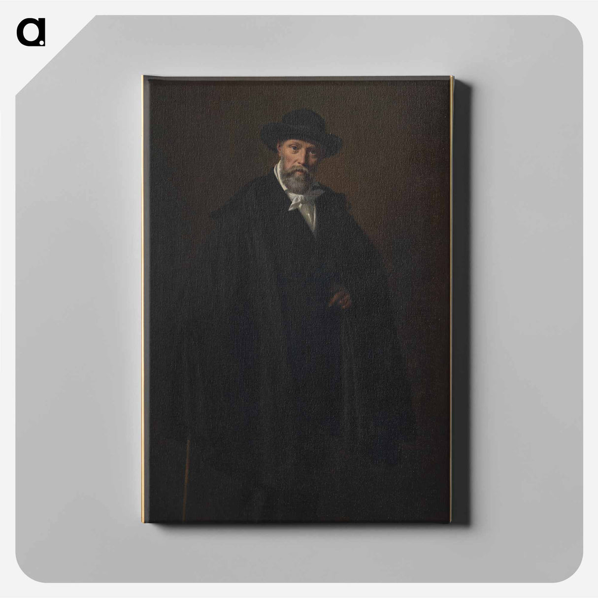 The painter Constantin Hansen - Wilhelm Marstrand Canvas.