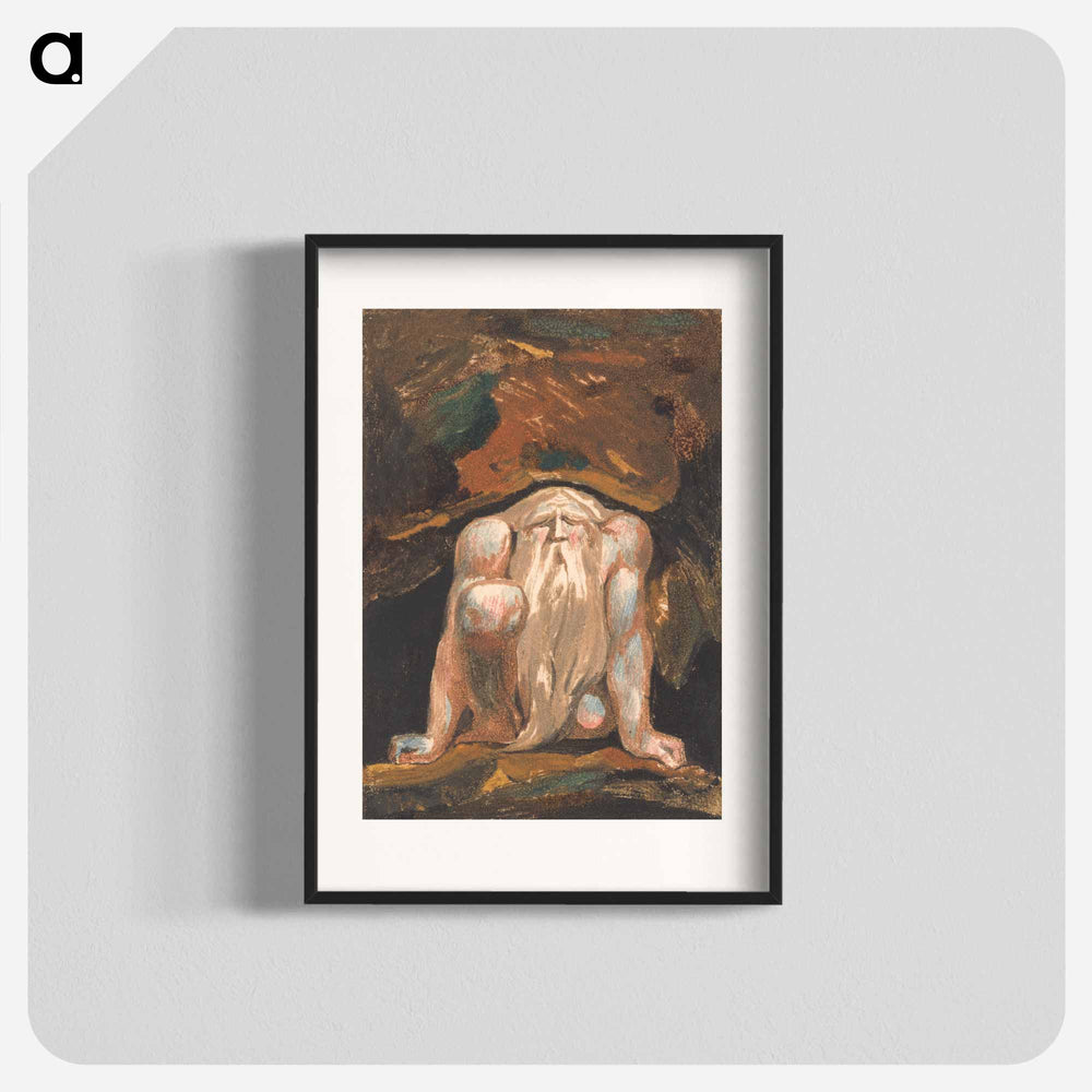 The First Book of Urizen, Plate 8 - William Blake Poster.