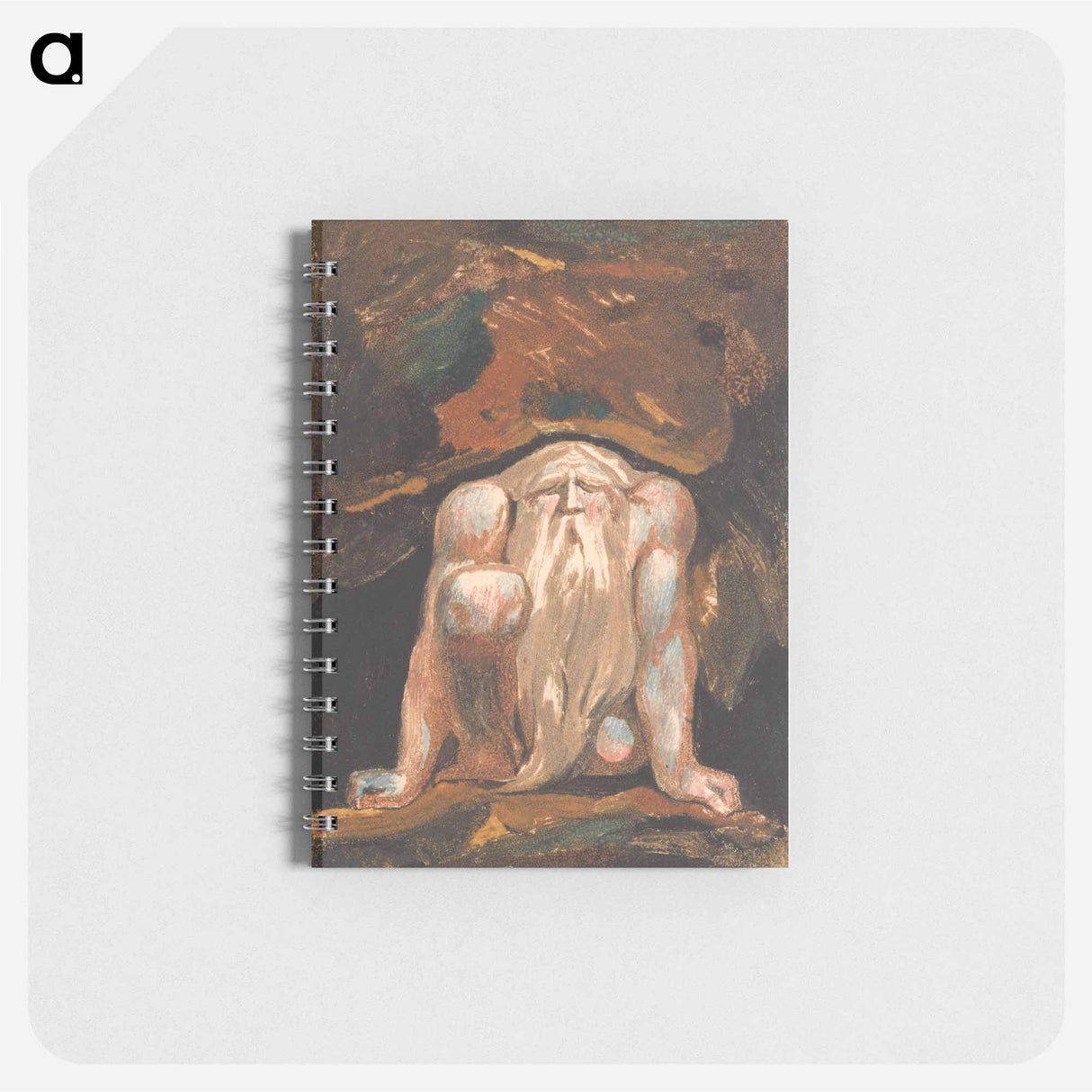 The First Book of Urizen, Plate 8 - ウィリアム ブレイク Memo.
