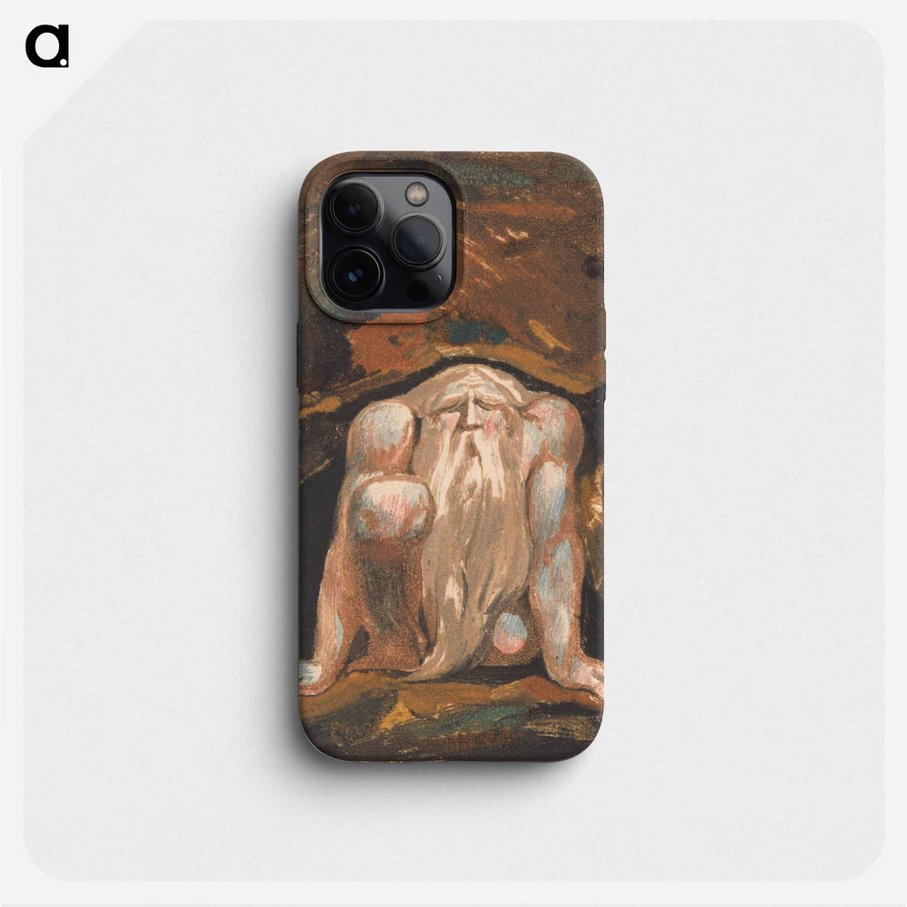 The First Book of Urizen, Plate 8 - William Blake Phone Case.