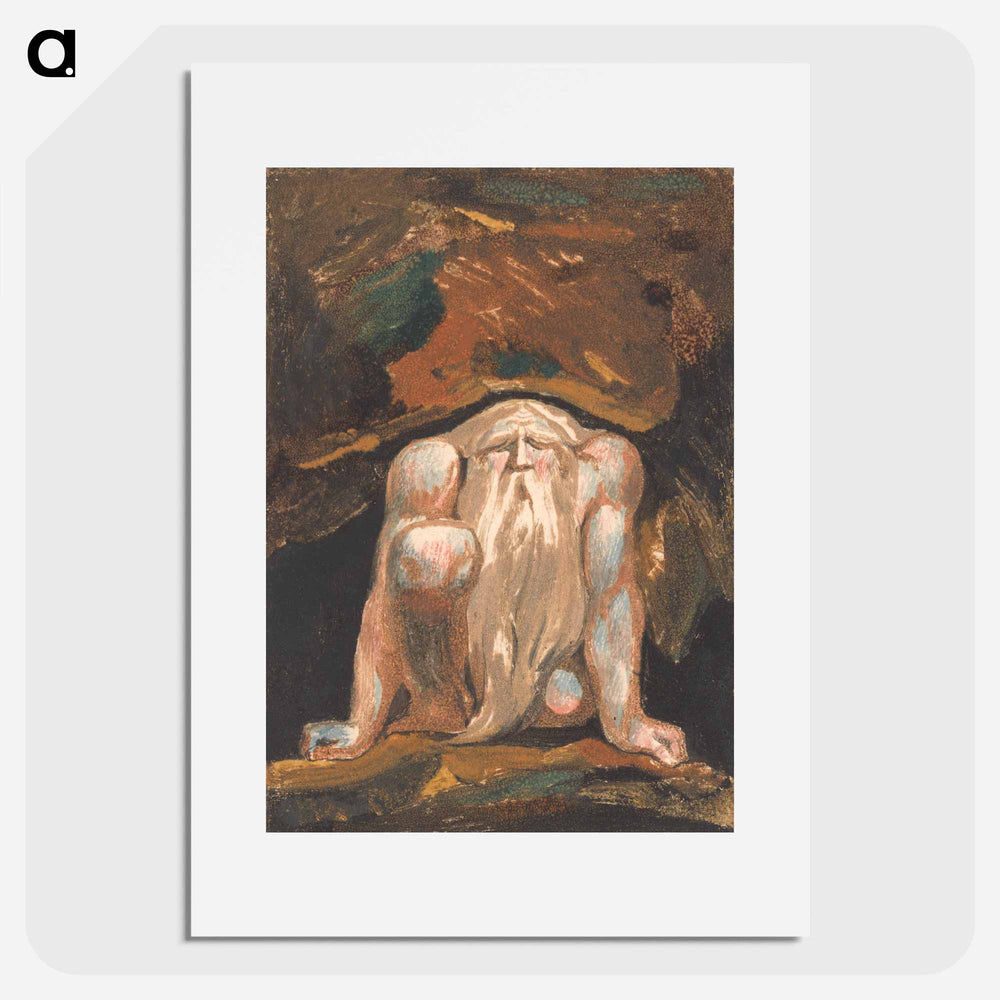 The First Book of Urizen, Plate 8 - William Blake Poster.