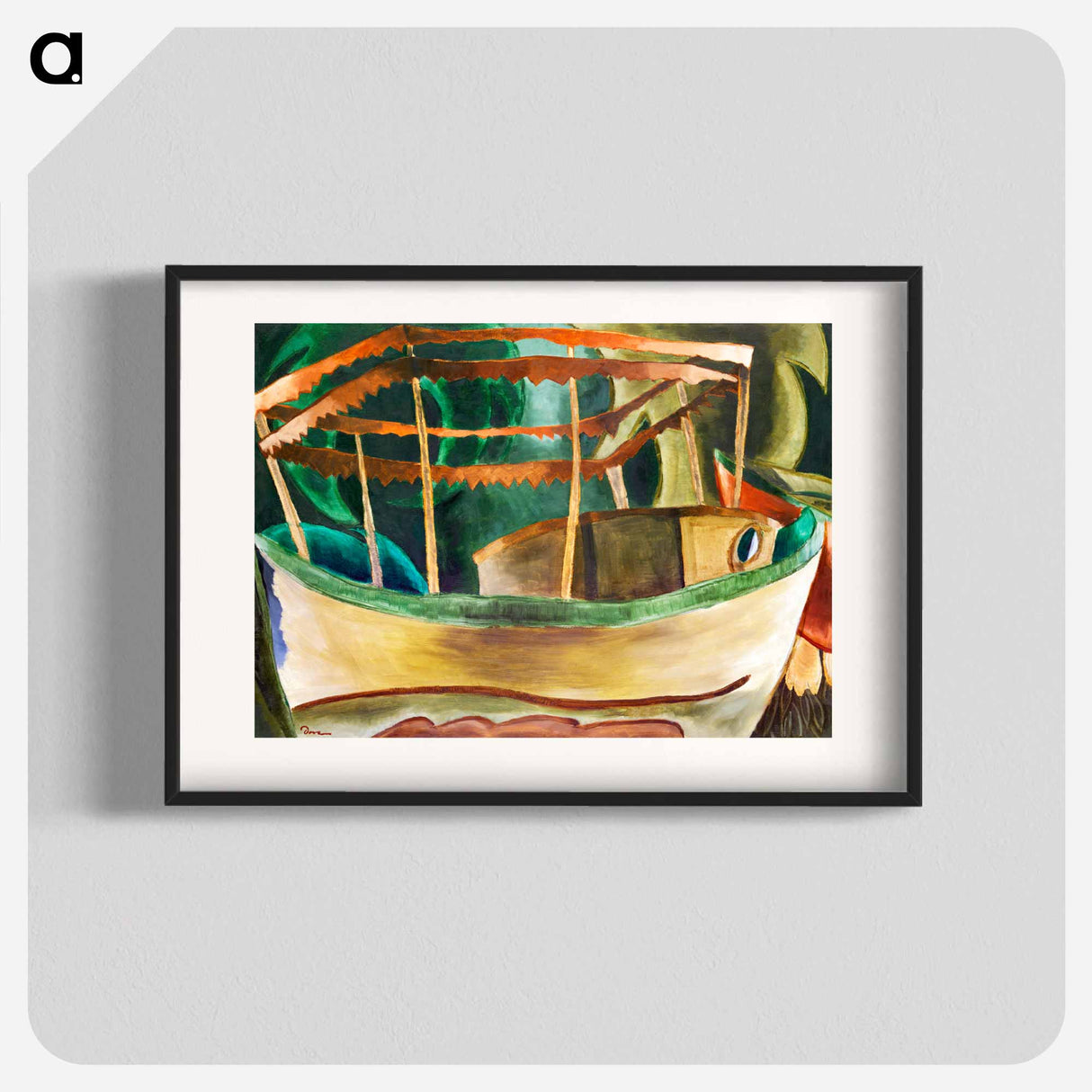 Fishboat - アーサー ダヴ Poster.