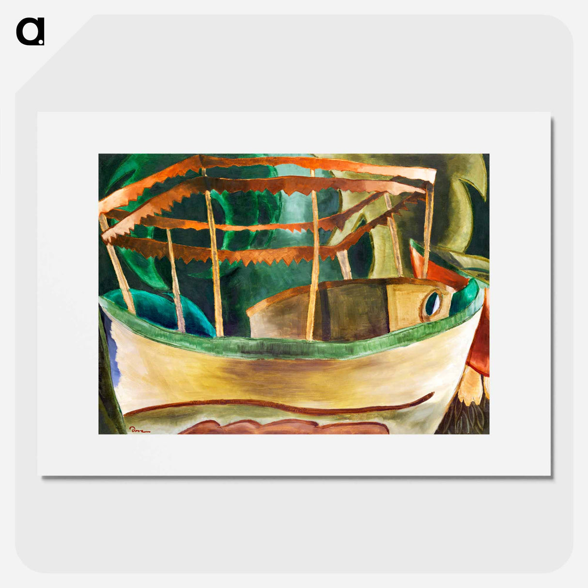 Fishboat - アーサー ダヴ Poster.