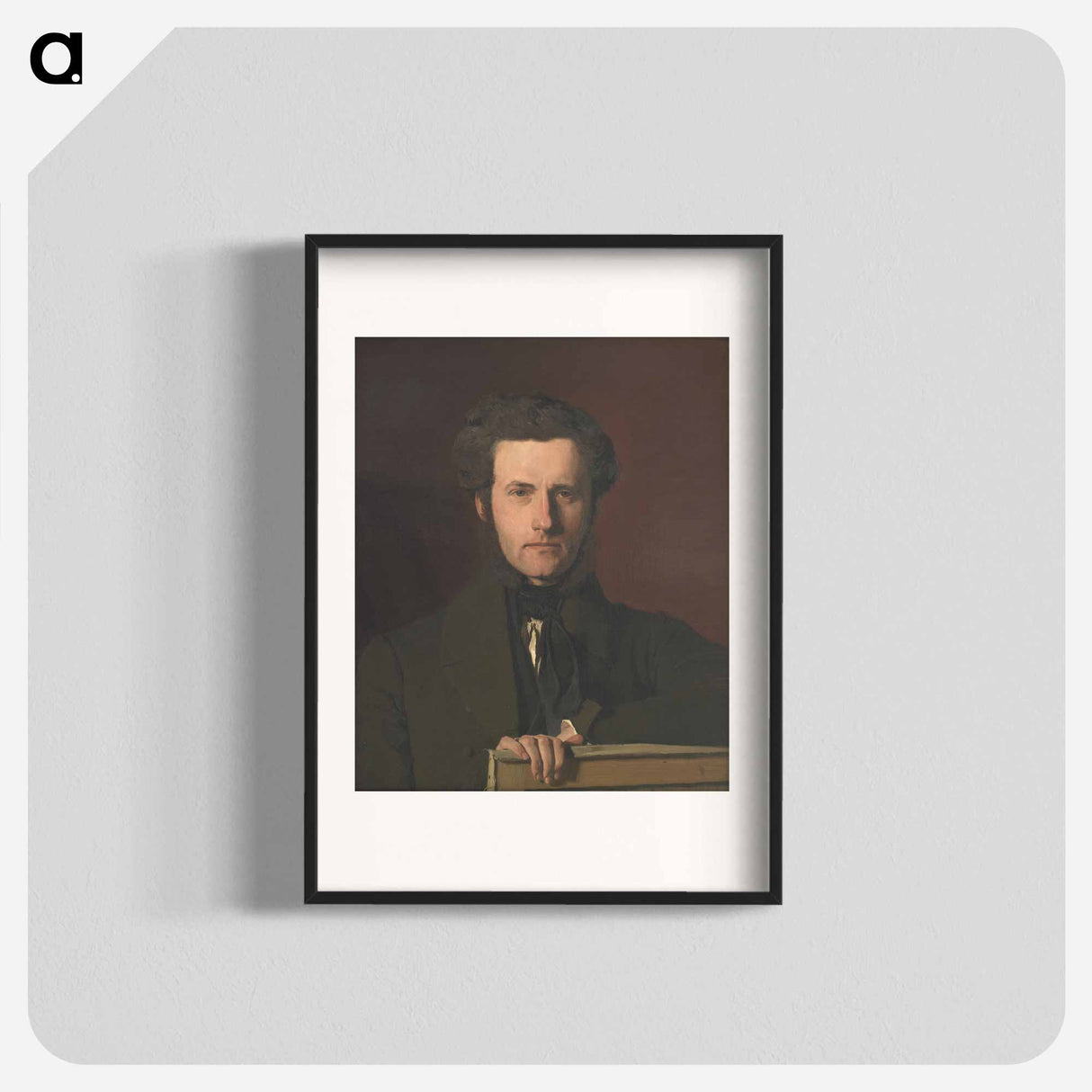 Decorative painter Georg Christian Hilker - クリステン ケプケ Poster.