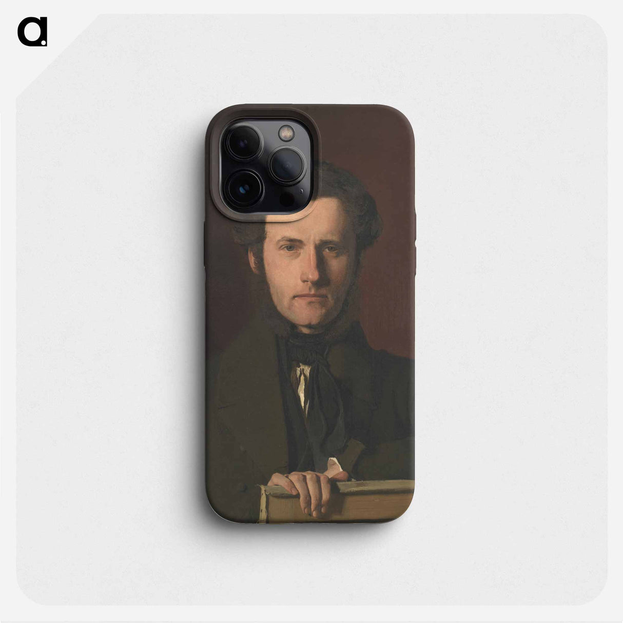 Decorative painter Georg Christian Hilker - クリステン ケプケ Phone Case.
