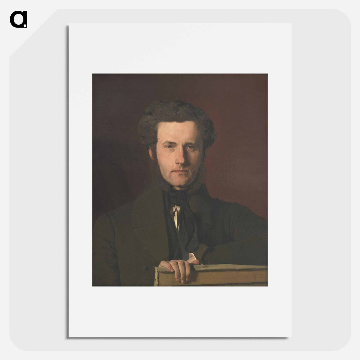 Decorative painter Georg Christian Hilker - クリステン ケプケ Poster.