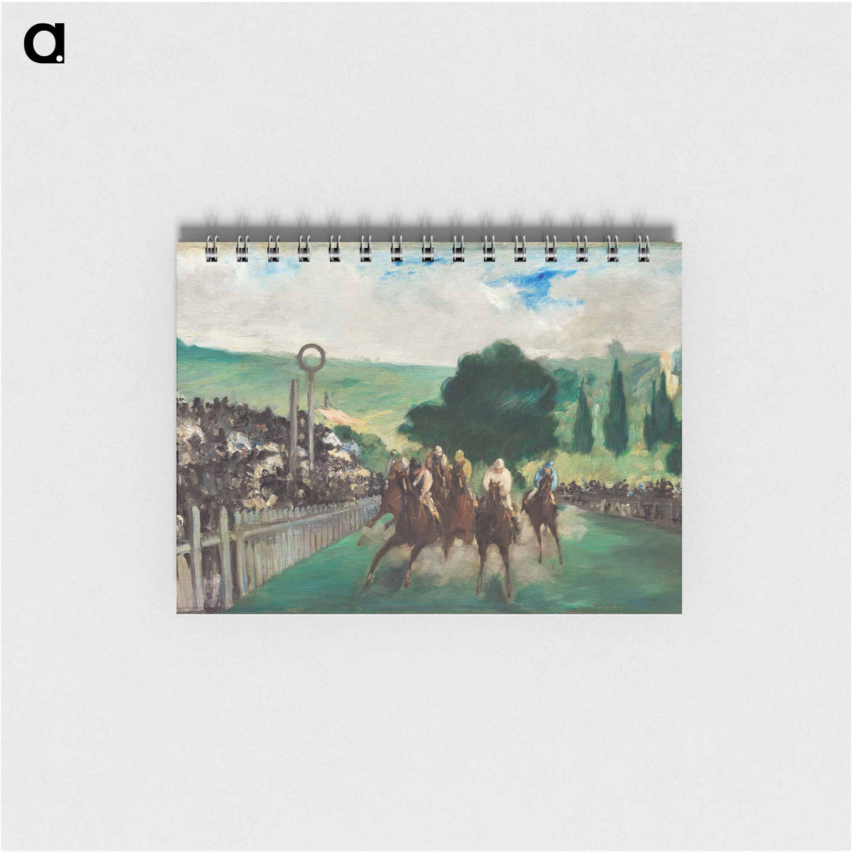 The Races at Longchamp - エドゥアール マネ Memo.