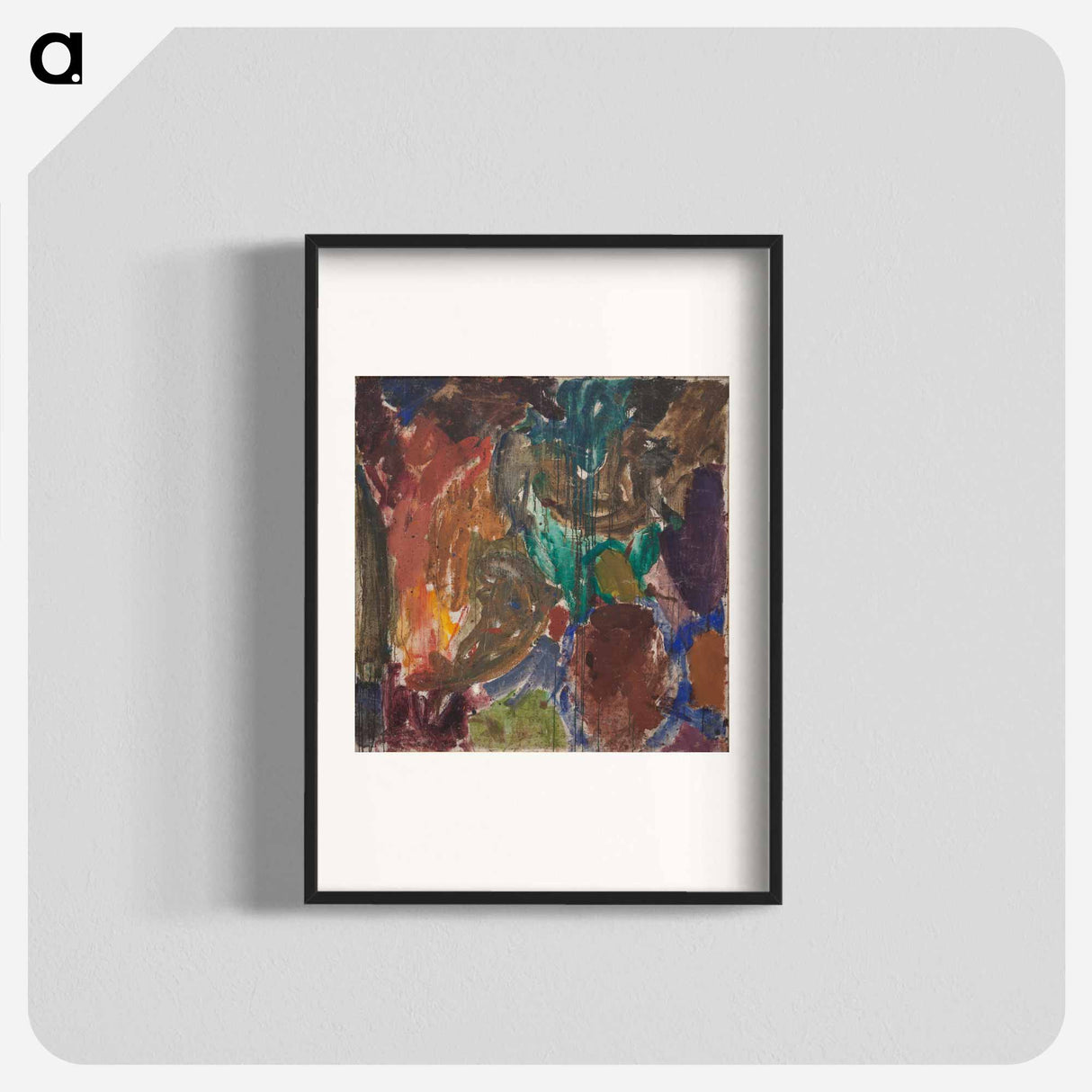 Dante and Vergil in the Underworld - エドヴァルド ウェイ Poster.