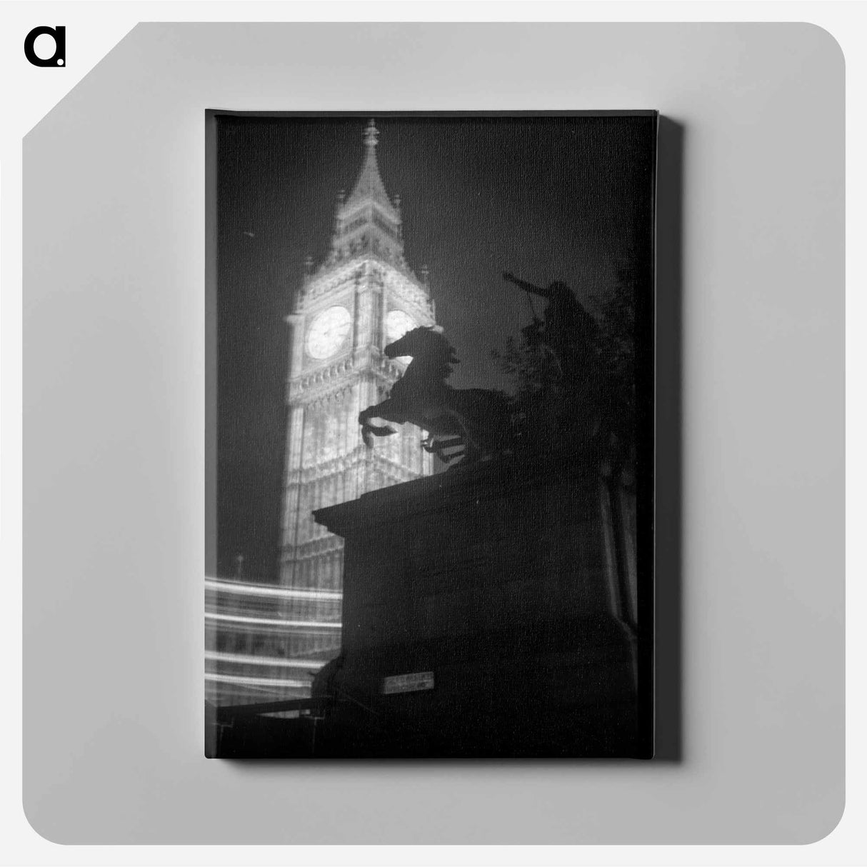 Big Ben, London - エリック リー ジョンソン Canvas.