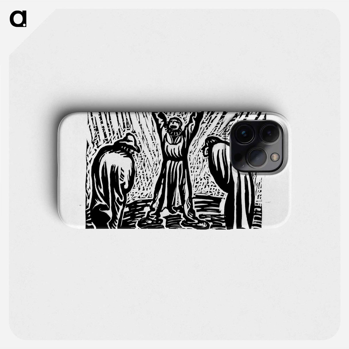 Away with the word of cannibalism - エルンスト ハインリヒ バルラッハ Phone Case.