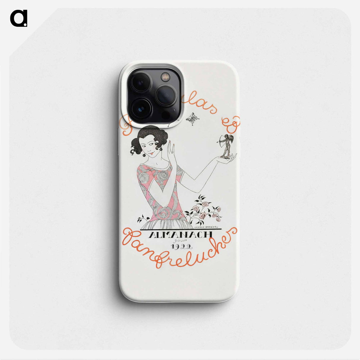 Almanach des Modes présentes, passées & futures pour, Falbalas et Fanfreluches - ジョージ バービエ Phone Case.