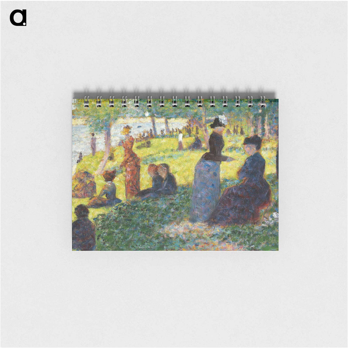 Oil Sketch for “La Grande Jatte” - ジョルジュ スーラ Memo.