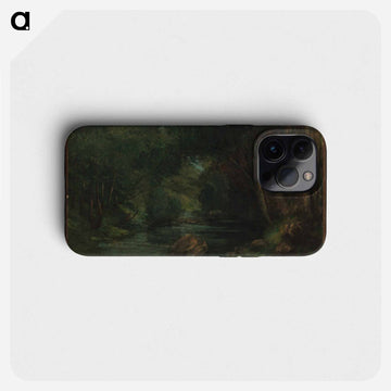 グリーン - ギュスターヴ クールベ Phone Case.