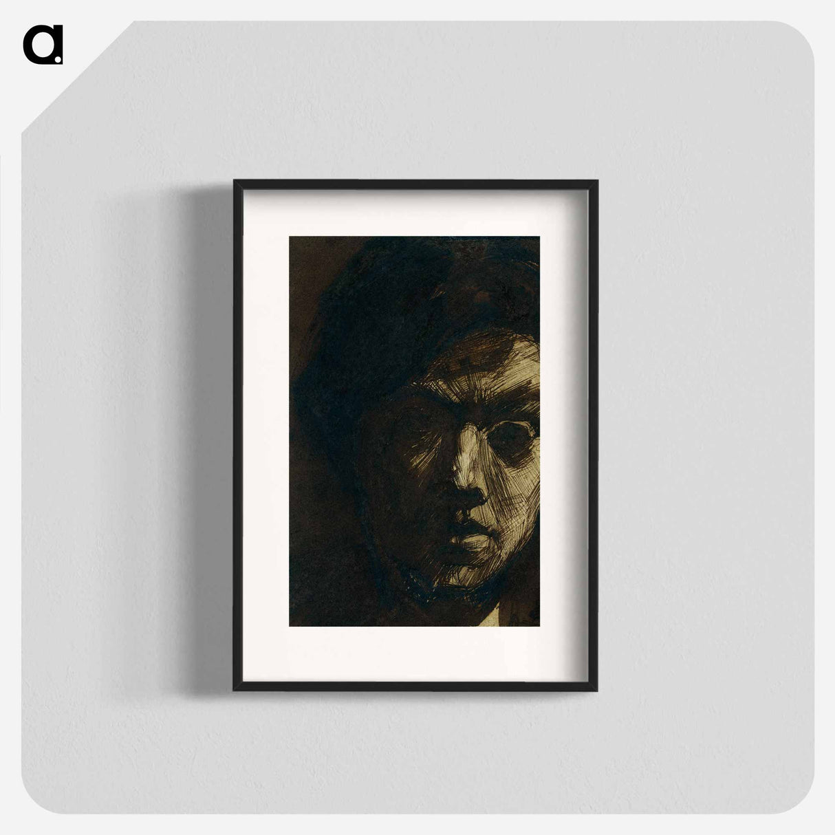 Self–portrait of the painter Jan Toorop - Jan Toorop Poster.