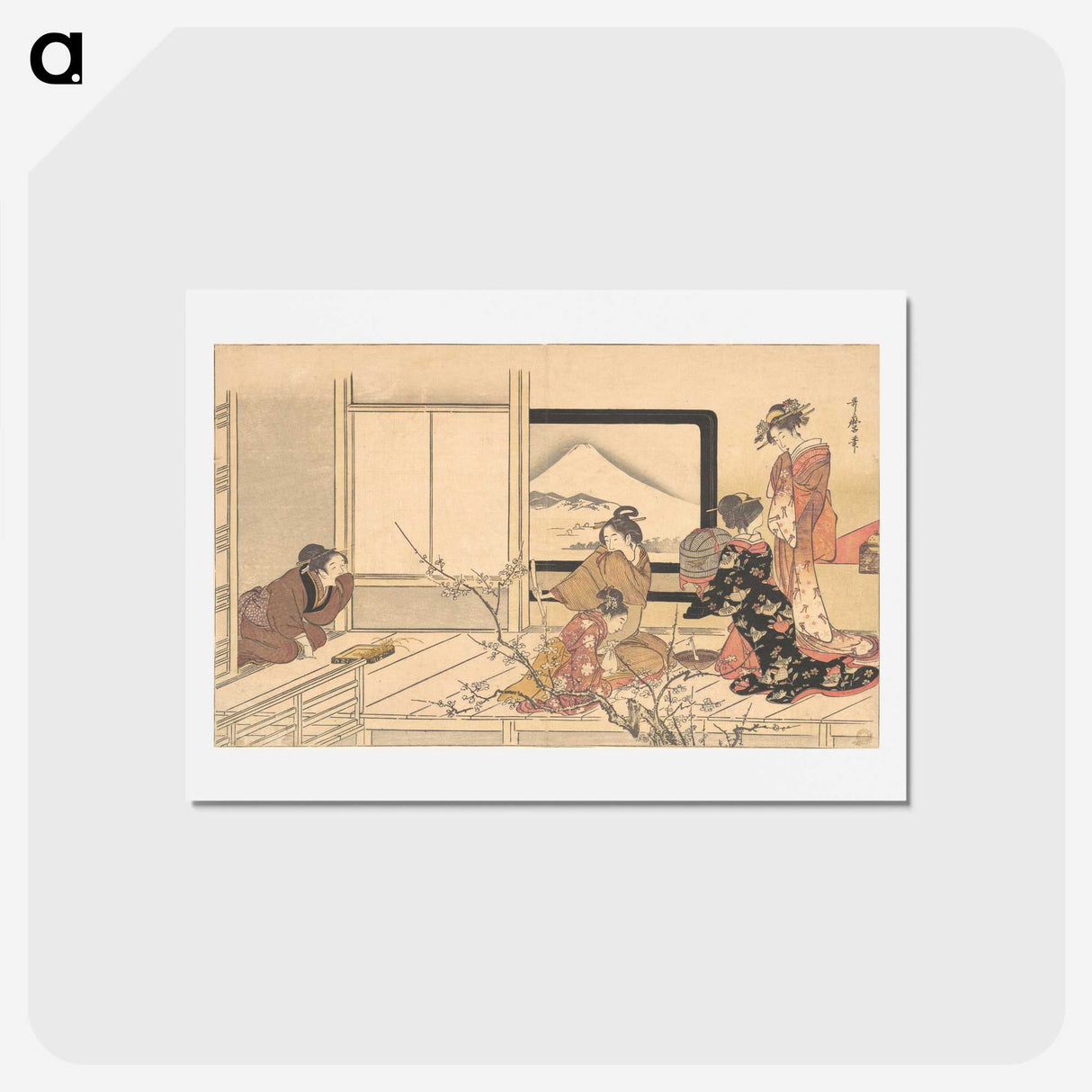 1-24_Kitagawa-Utamaro_hagaki