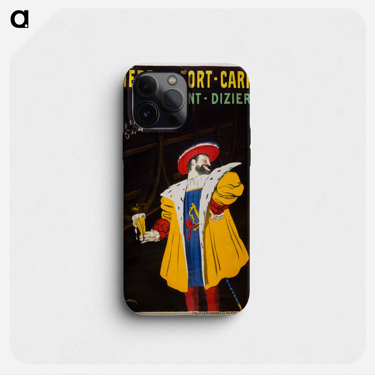 Beer from Fort-Carré, Saint-Dizier - Leonetto Cappiello Phone Case.