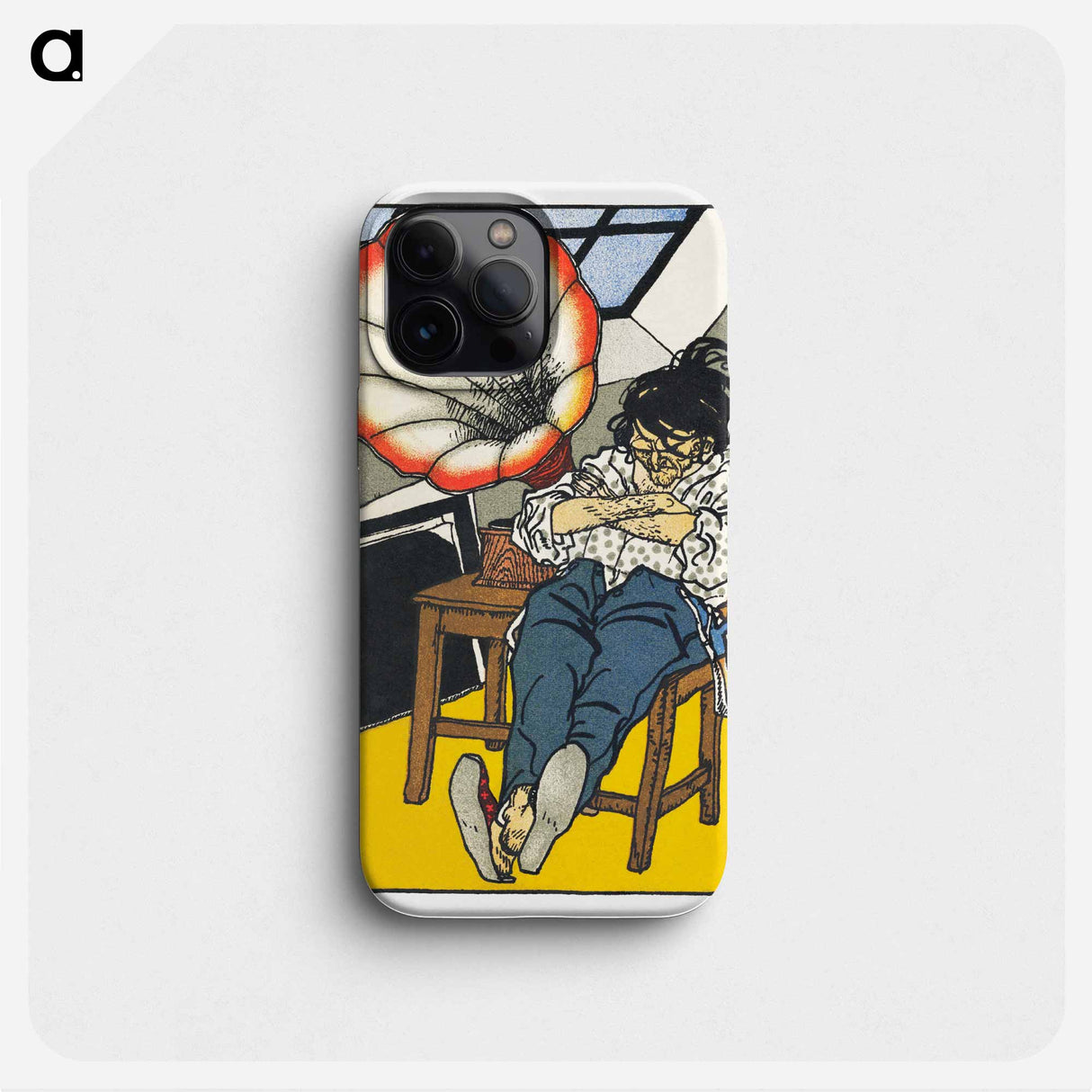 A Beethoven Enthusiast - Moritz Jung Phone Case.