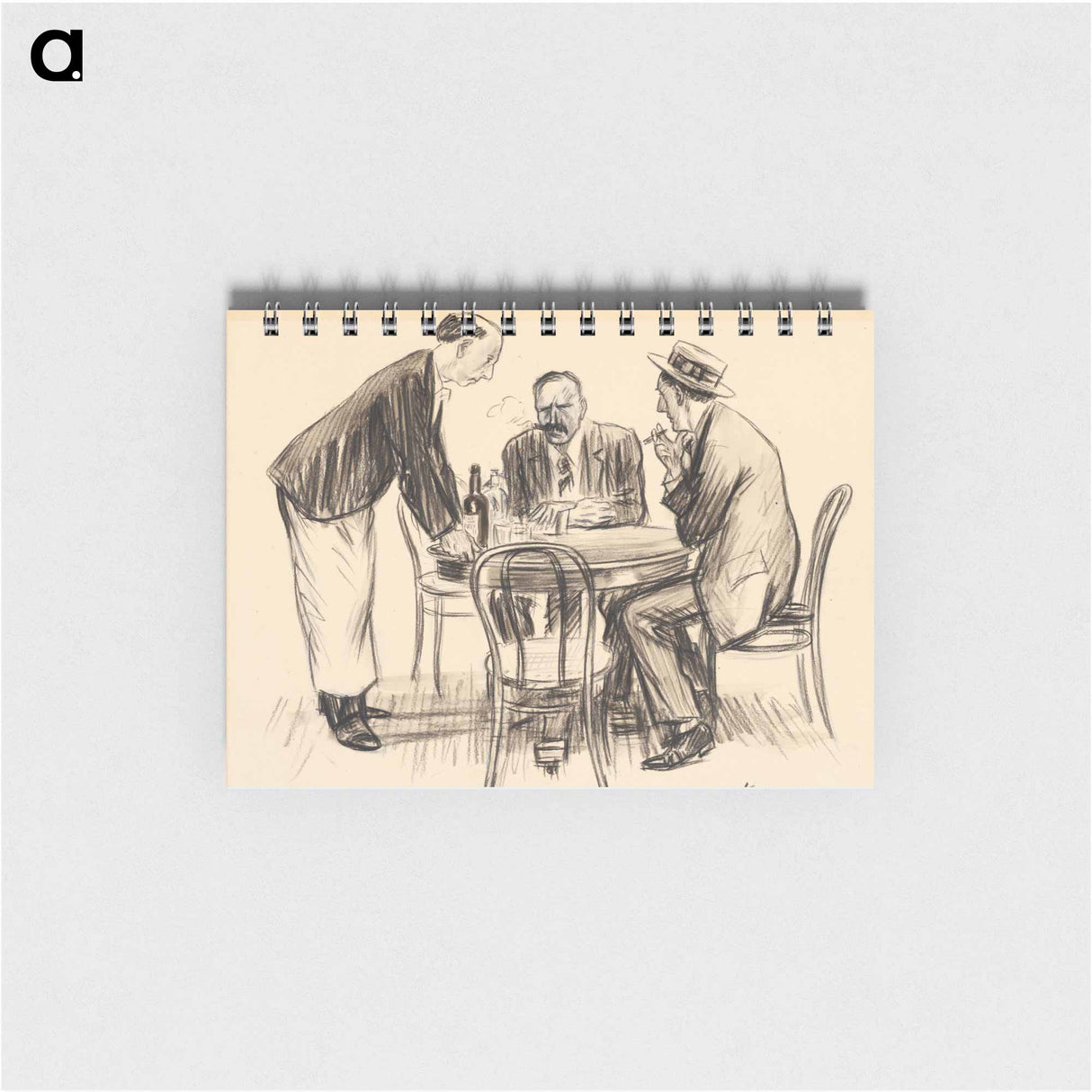 Never Again, He Remarked Gloomily - ウィリアム ジェームス グラッケンズ Memo.