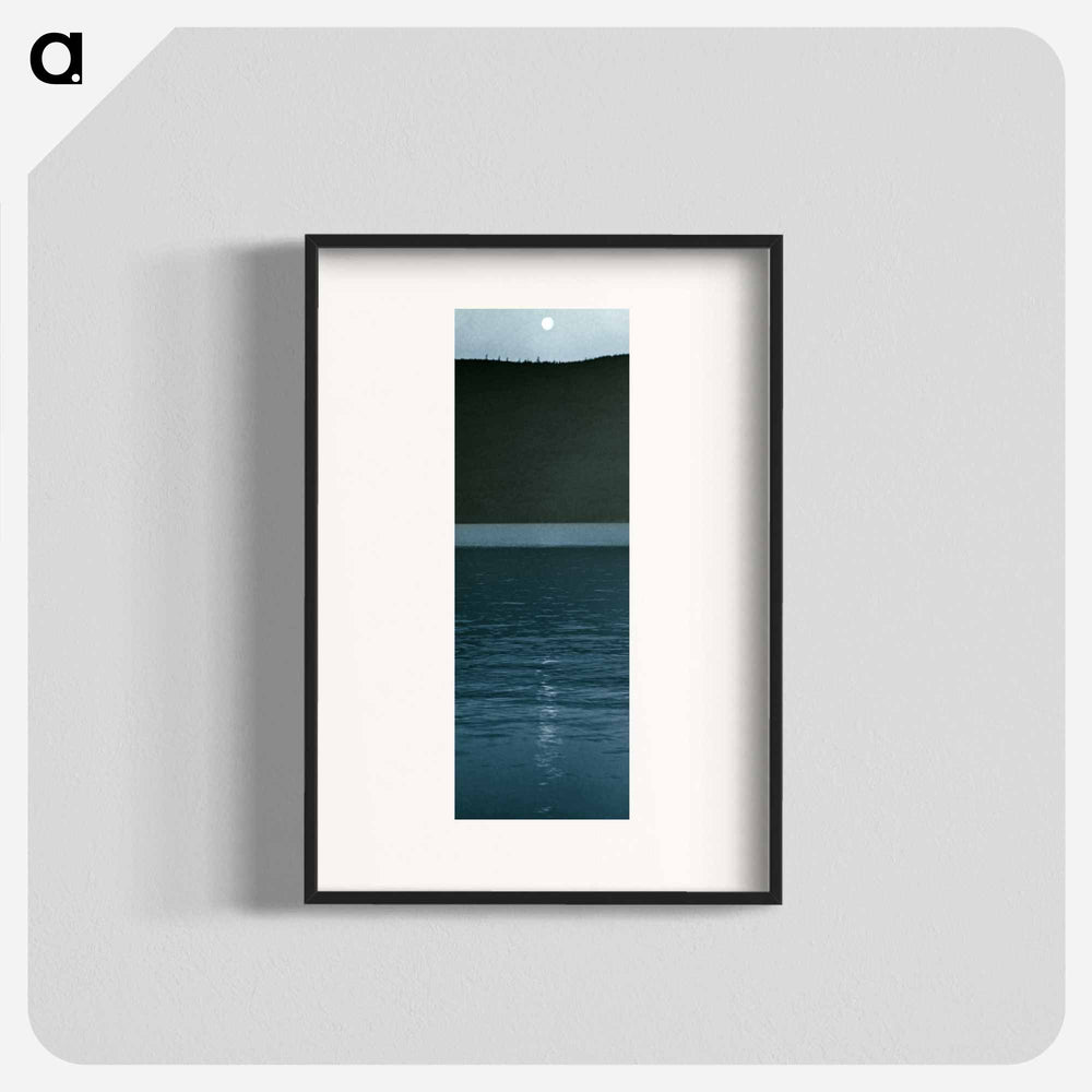Meeting of Day and Night, Lake George - アルフレッド スティーグリッツ Poster.