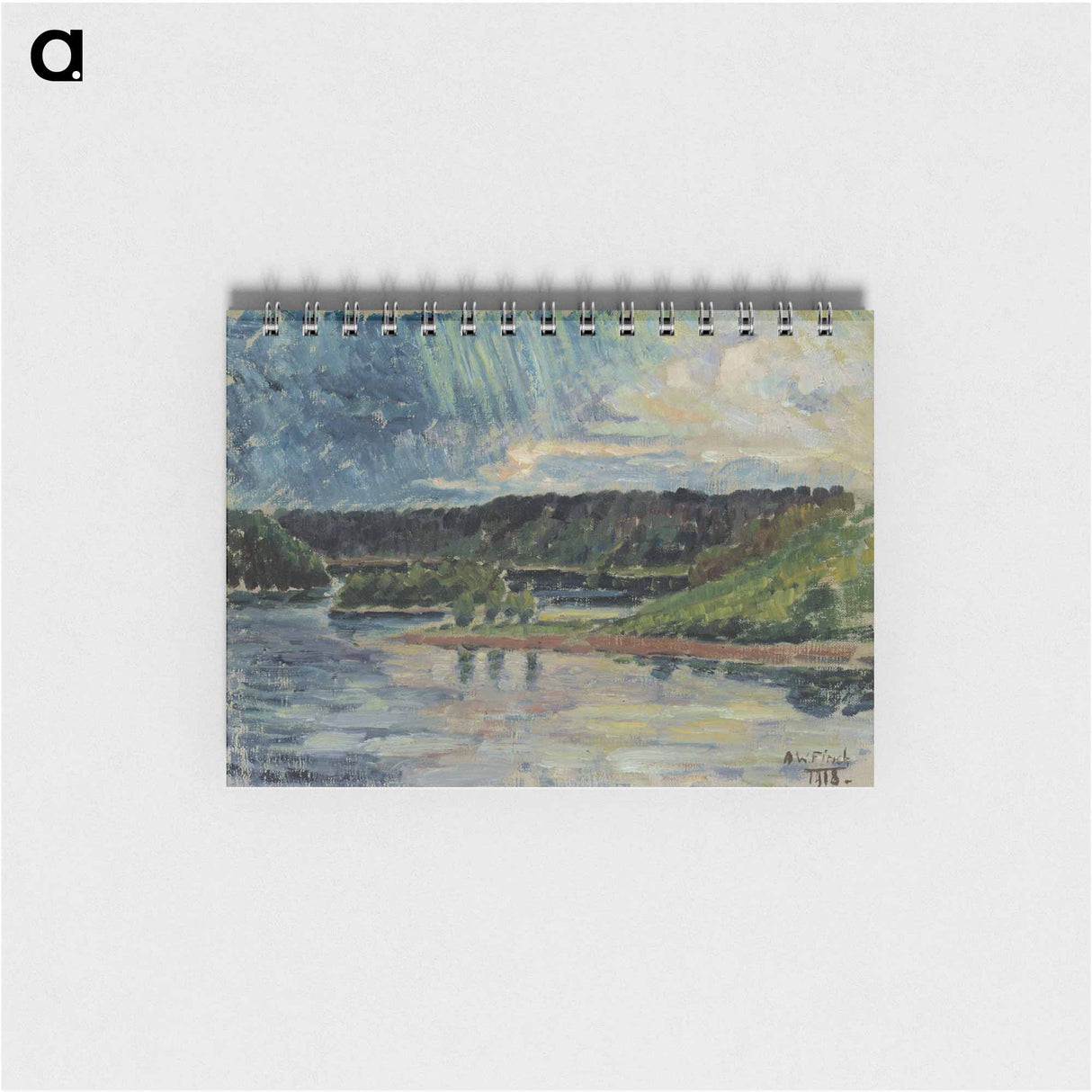 Thunderstorm - アルフレッド ウィリアム フィンチ Memo.