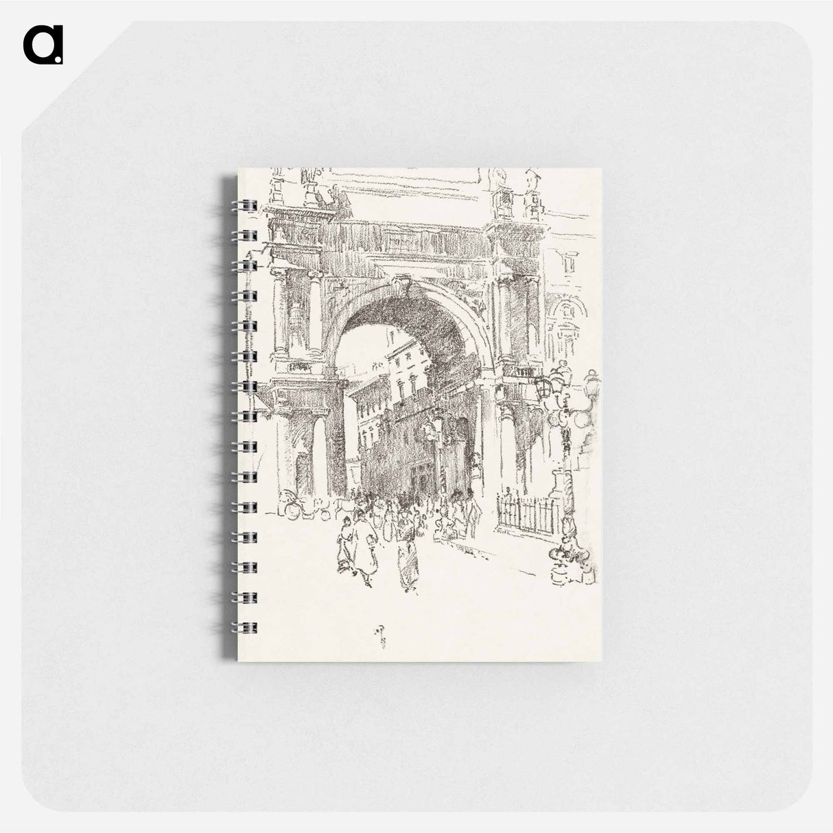 Piazza Vittorio Emanuele - 不思議の国のアリス Memo.