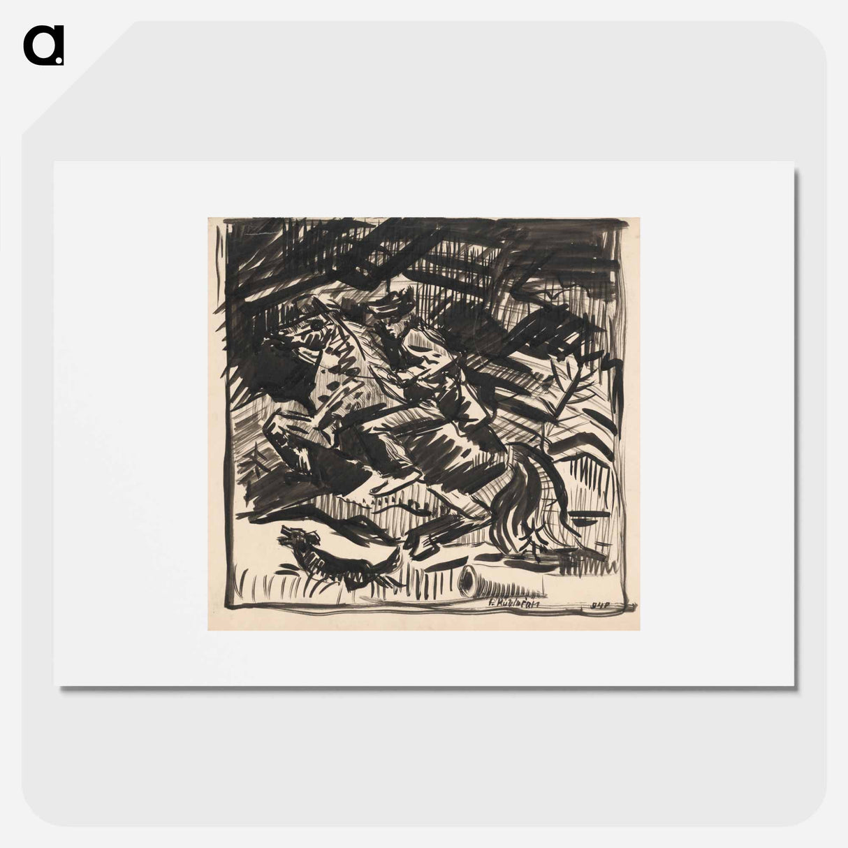 Rider - アーノルド ピーター ワイズ クビンチャン Poster.