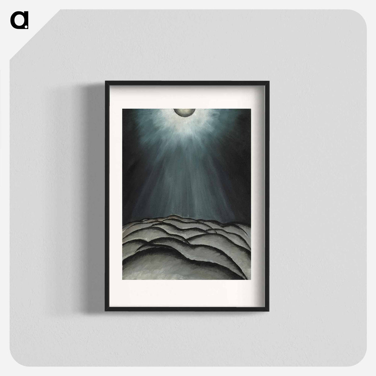 Moon and Sea No. II - アーサー ダヴ Poster.