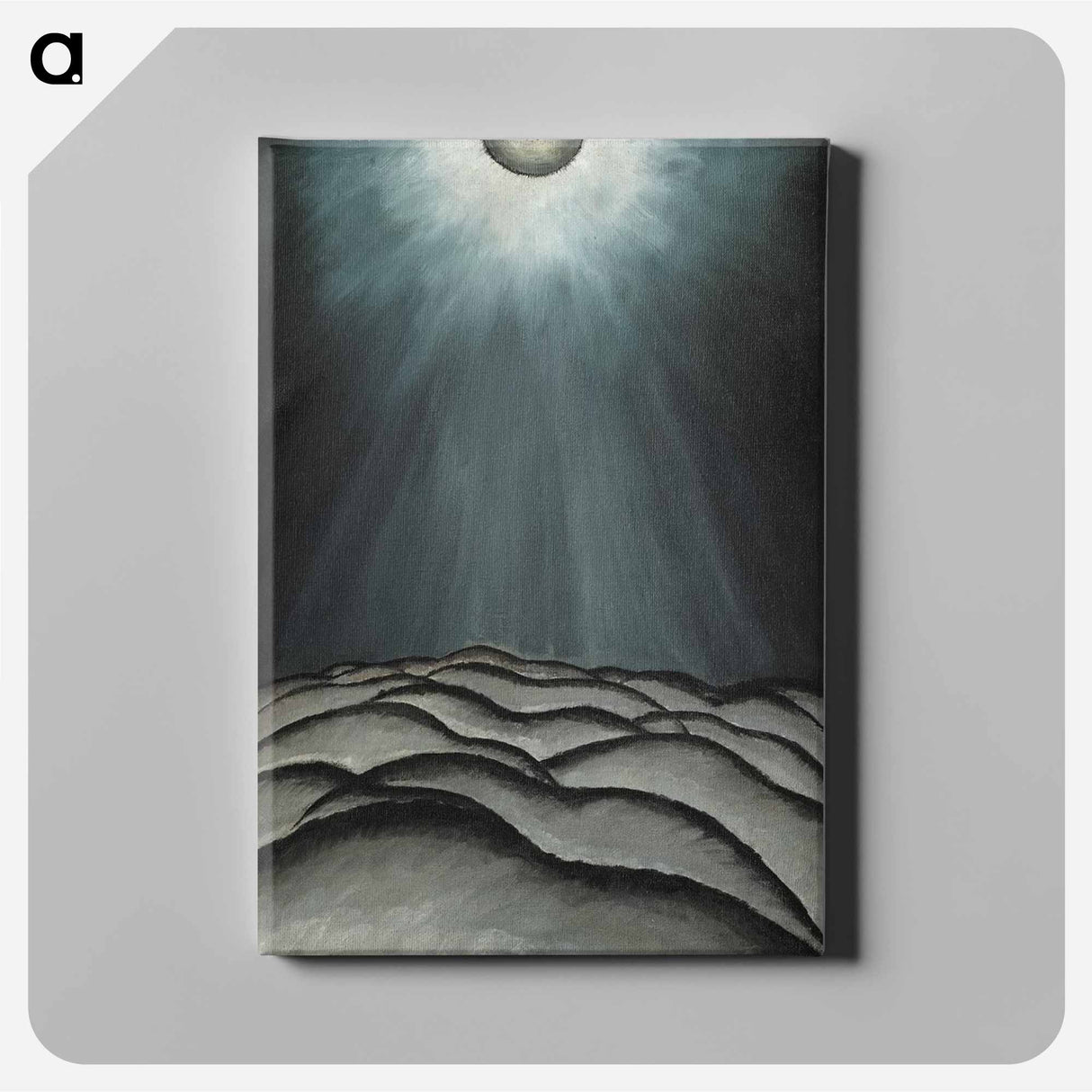 Moon and Sea No. II - アーサー ダヴ Canvas.