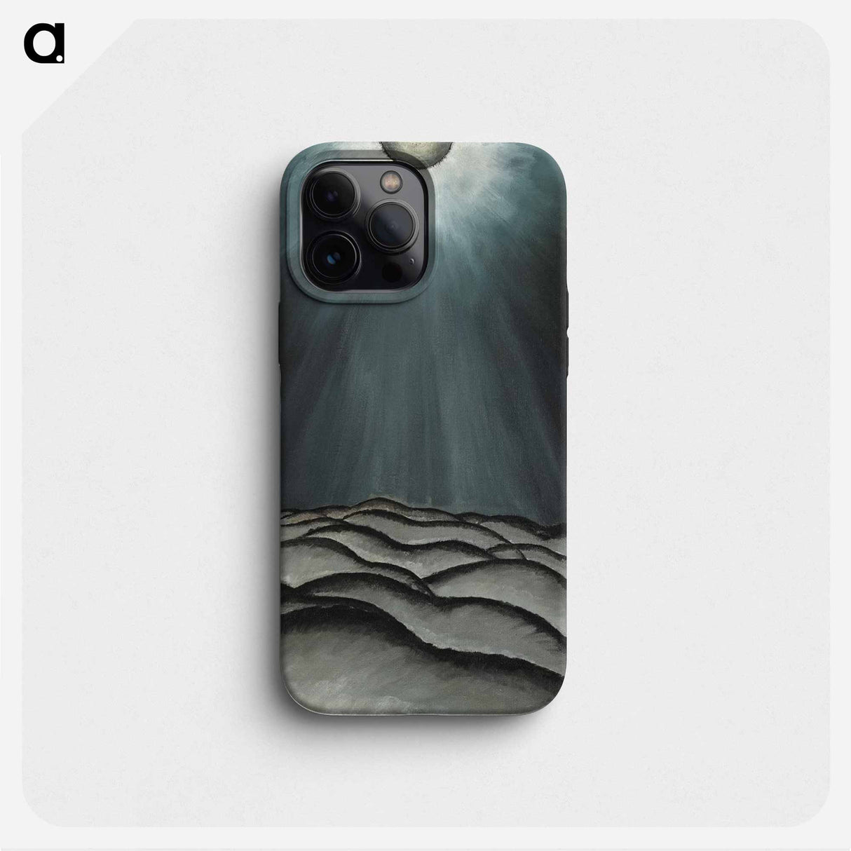 Moon and Sea No. II - アーサー ダヴ Phone Case.