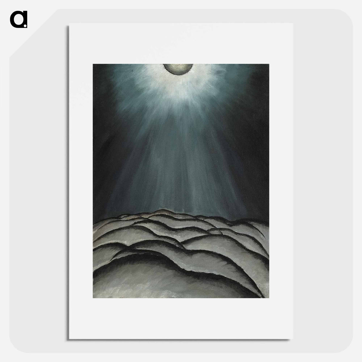 Moon and Sea No. II - アーサー ダヴ Poster.