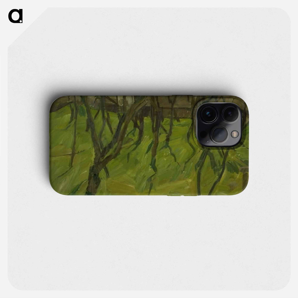 Trees on Christianshavns Vold - エドヴァルド ウェイ Phone Case.