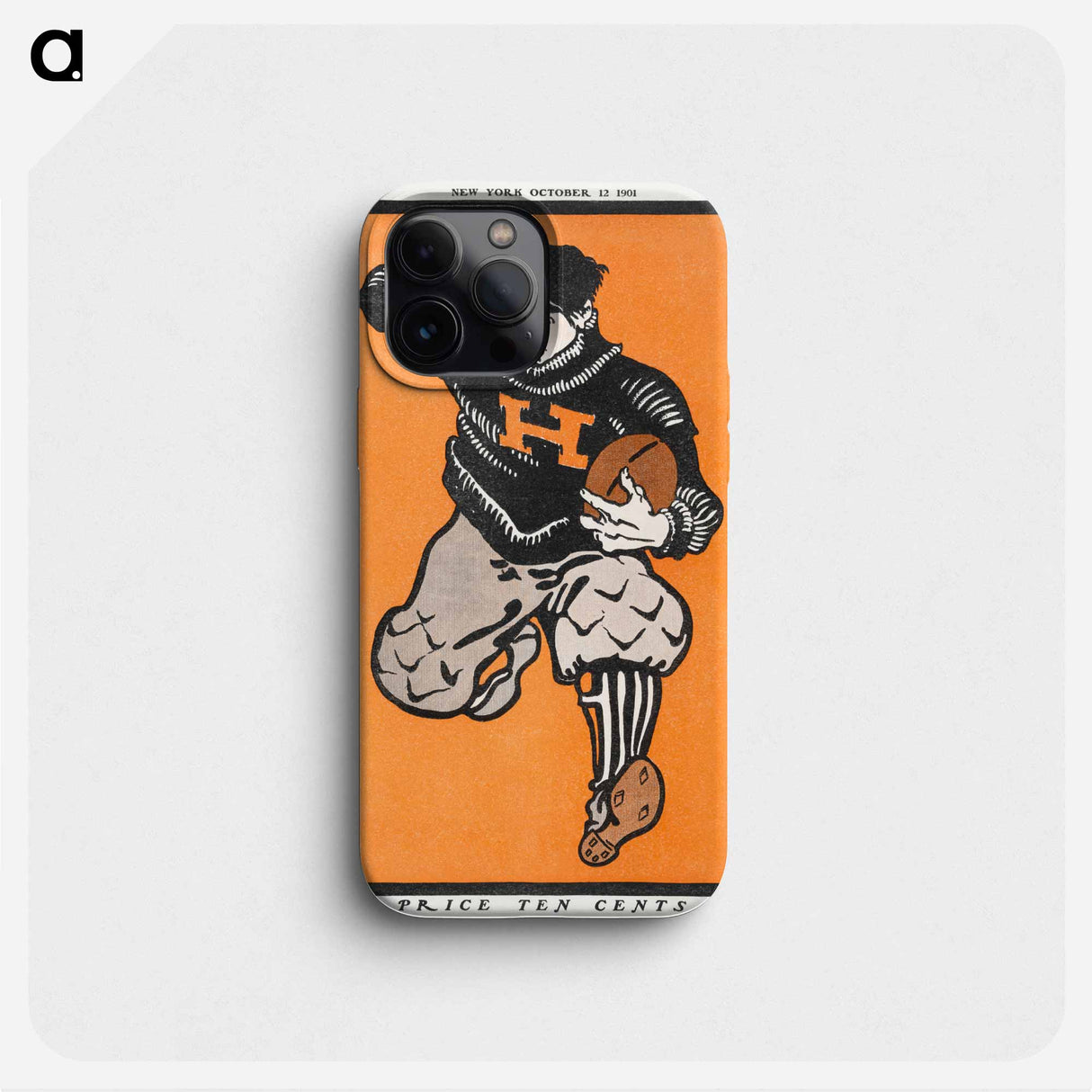 American football player - Edward Penfield Phone Case.