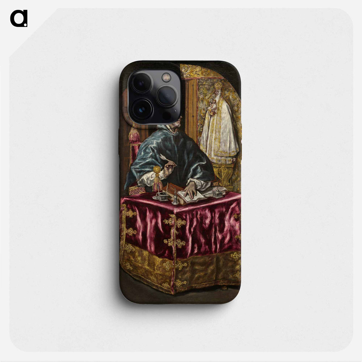 Saint Ildefonso - エル グレコ Phone Case.