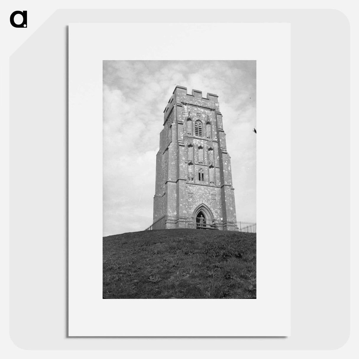 Tower in the countryside, Somerset - エリック リー ジョンソン Poster.