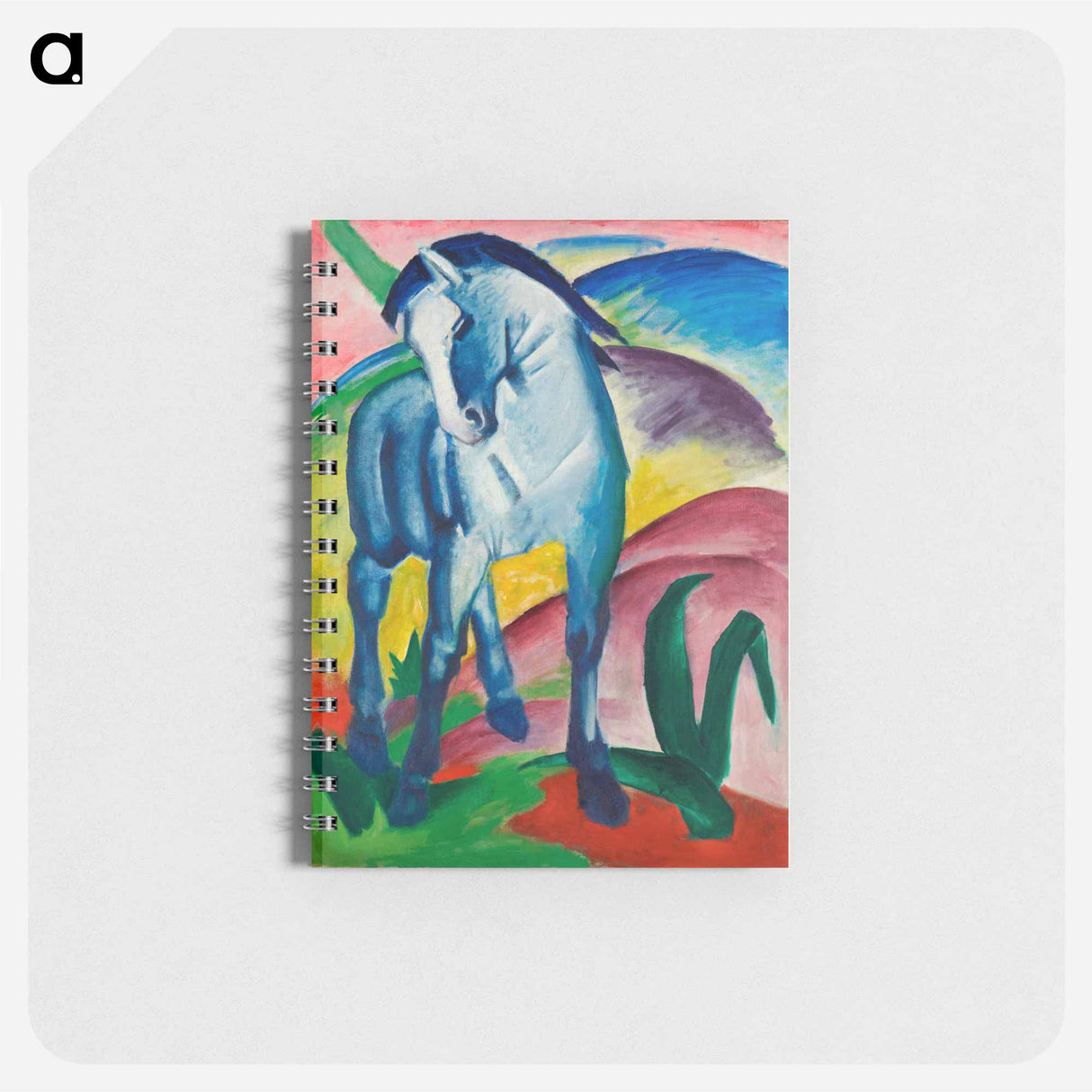 Blue Horse I - フランツ マルク Memo.