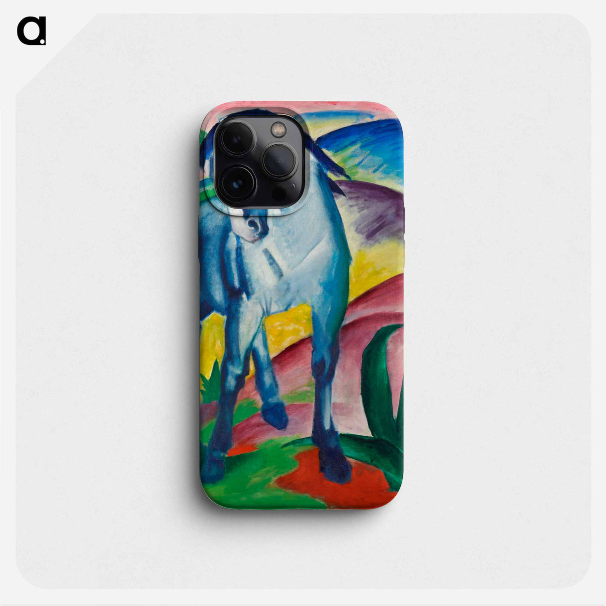 Blue Horse I - Franz Marc Phone Case.