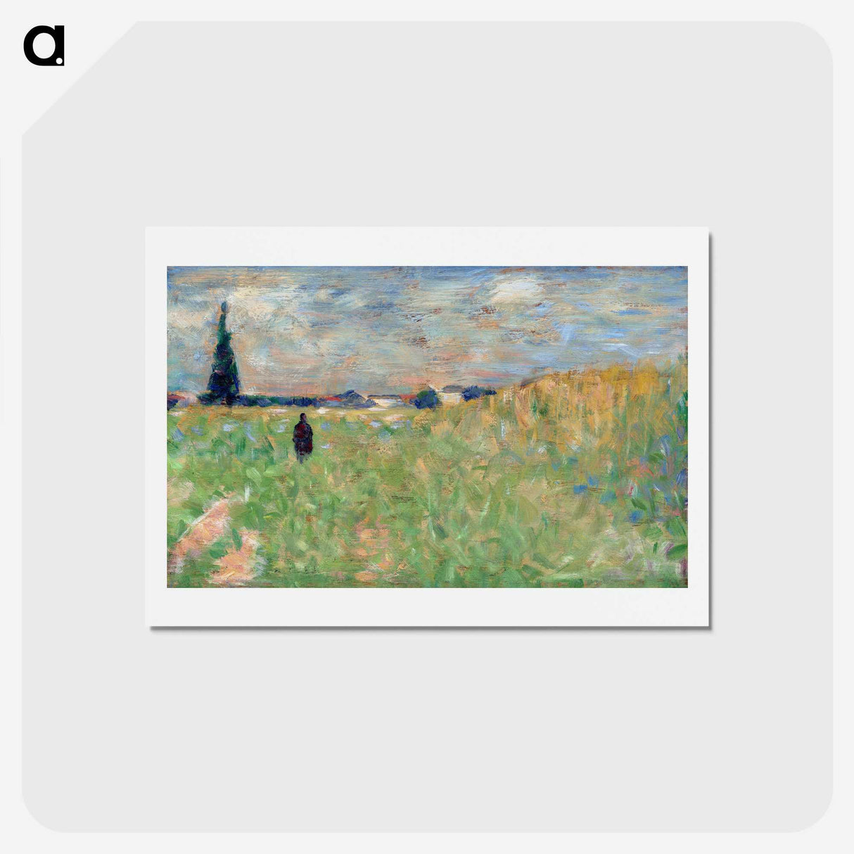 1-25_Georges-Seurat_hagaki